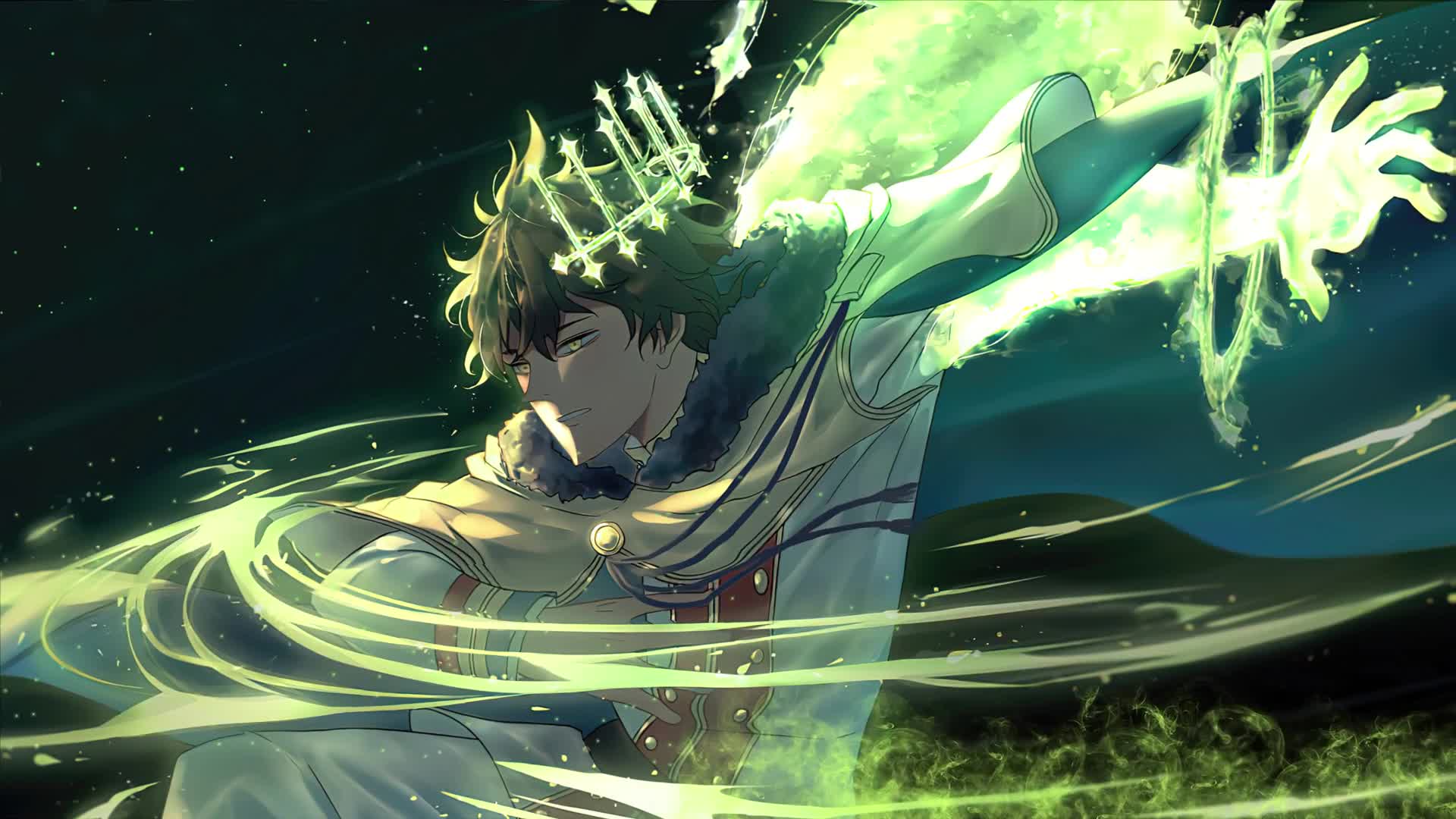 Live Wallpaper HD Yuno Grinberryall Black Clover