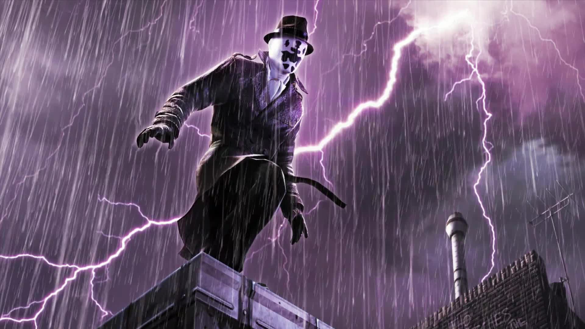 Live Wallpaper HD Watchmen Rorschach