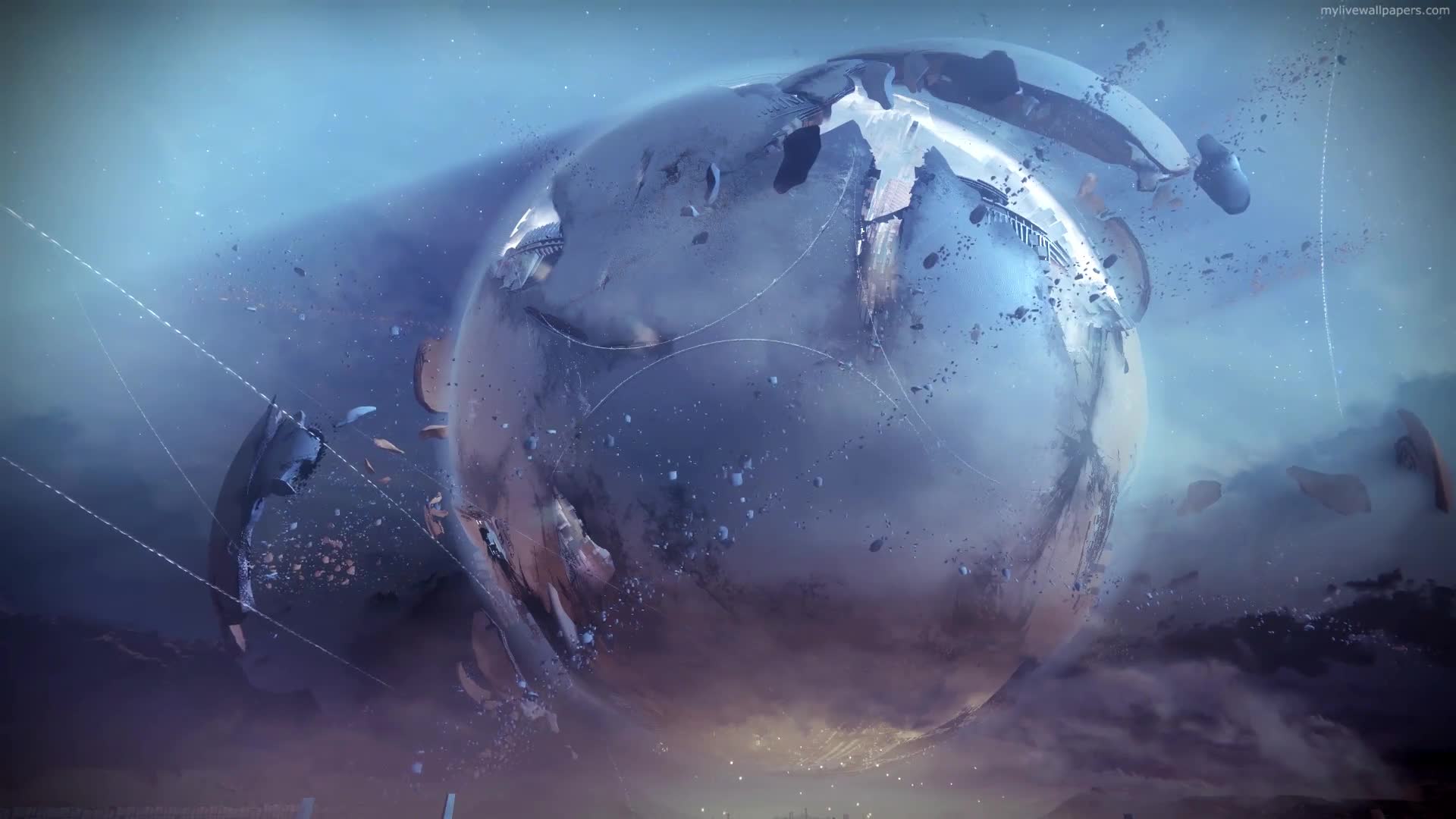 PC Broken Planet Live Wallpaper