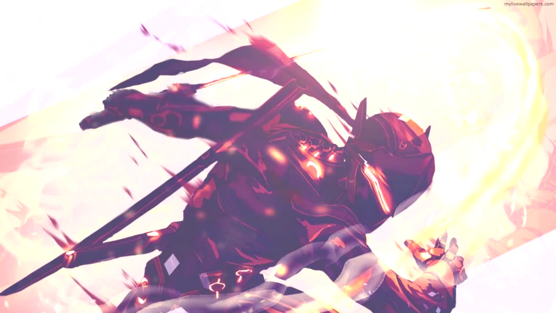 PC Genji Sparks Live Wallpaper