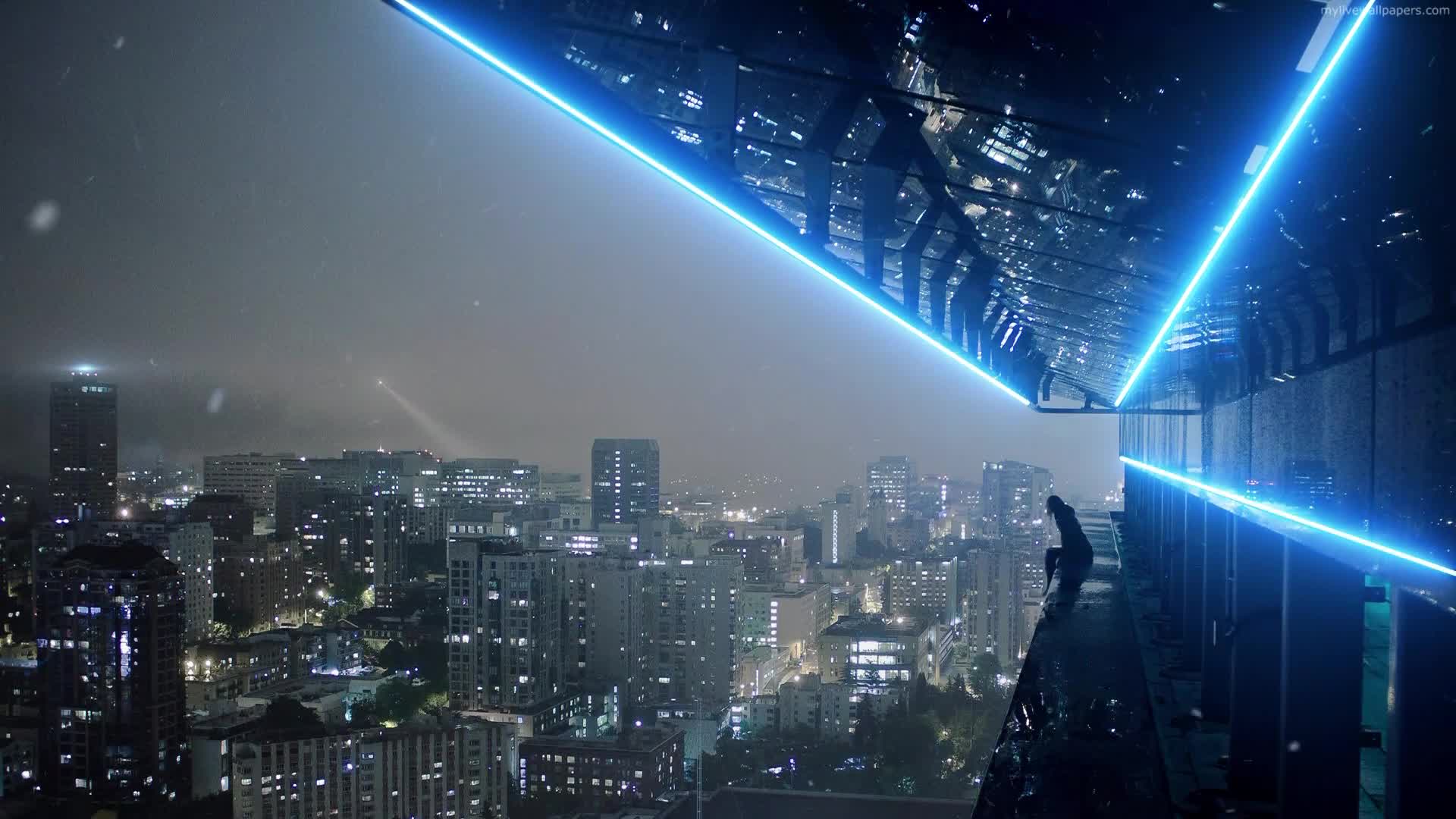 PC Highrise Solitude Live Wallpaper