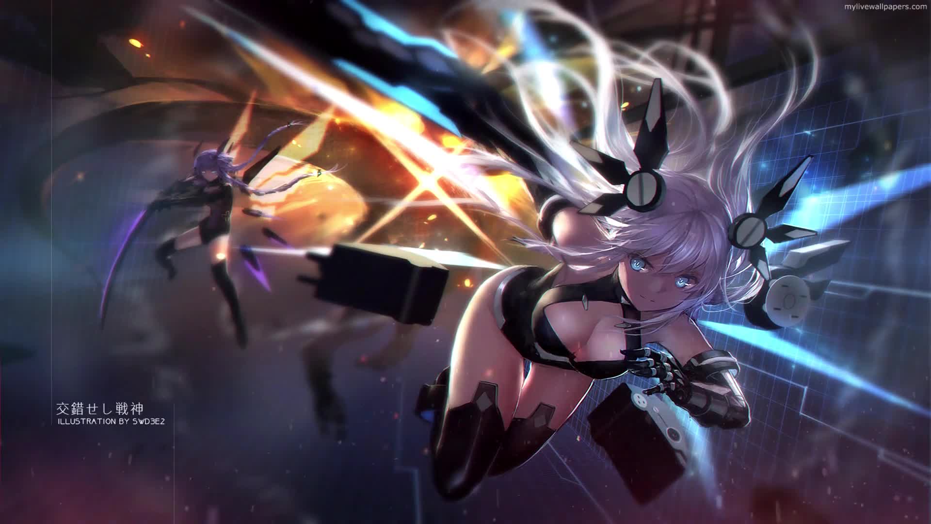 PC Hyperdimension Neptunia Live Wallpaper