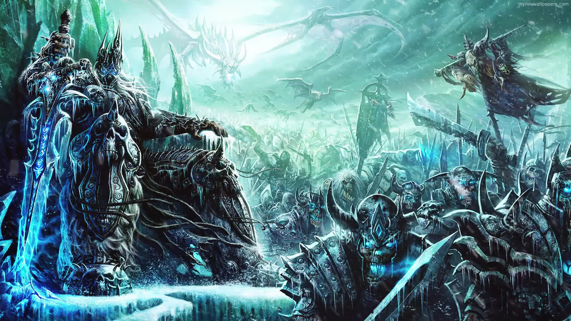 PC Lich King Army Live Wallpaper