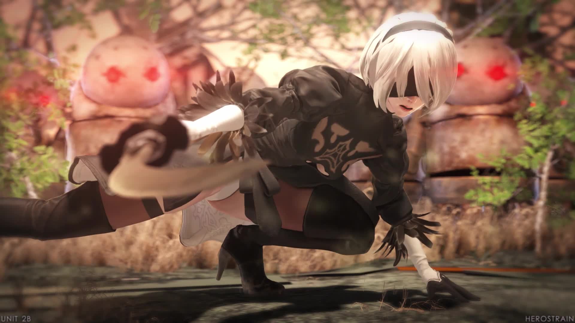 PC Nier Automata Blade Live Wallpaper