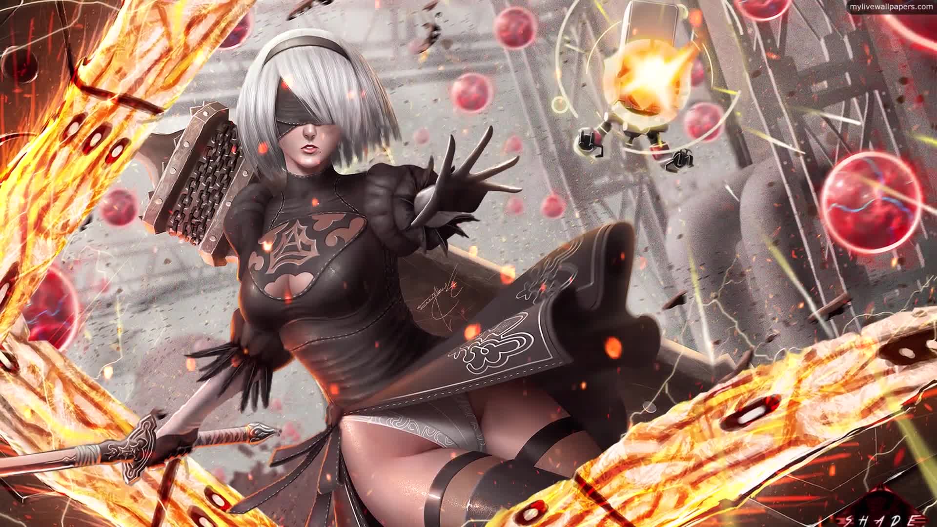 PC Nier Automata Live Wallpaper