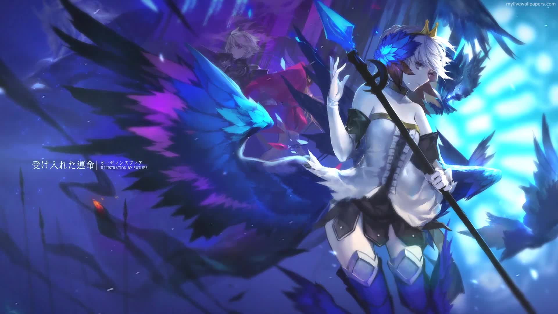 PC Odin Sphere Gwendolyn Live Wallpaper