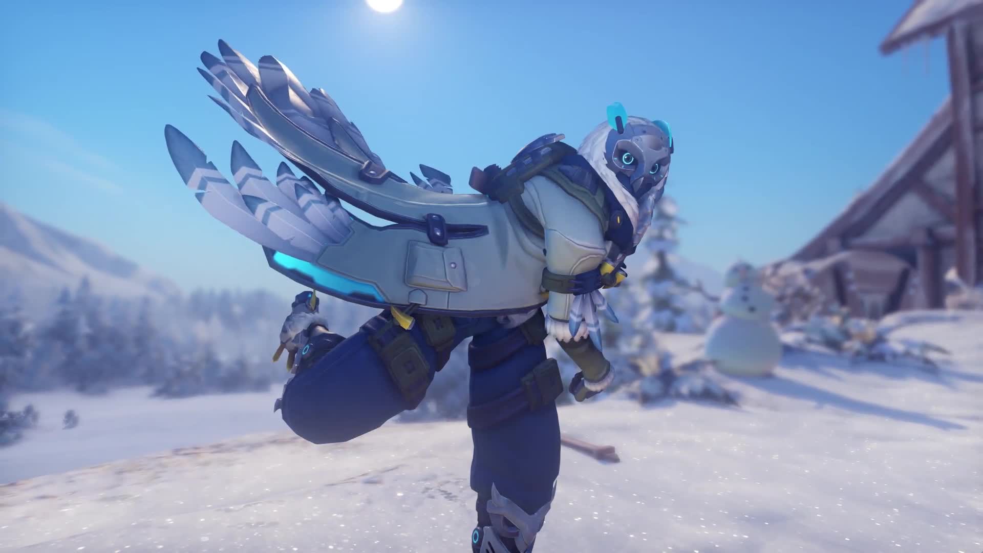 PC Overwatch Snow Fight Live Wallpaper