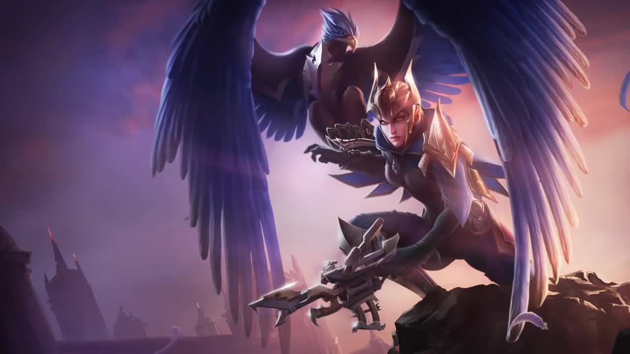 PC Quinn Demacias Wings LOL Live Wallpaper