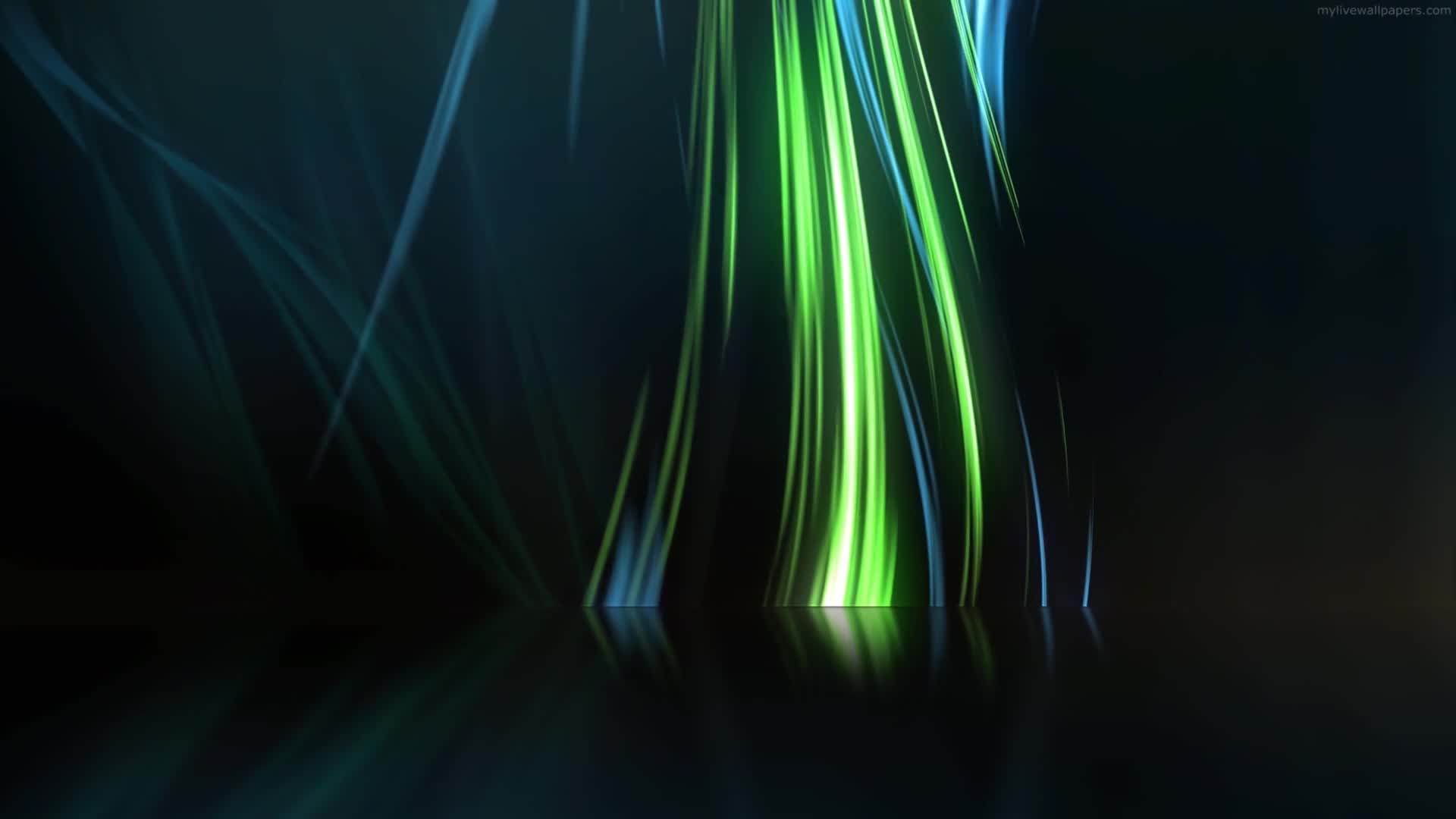 PC Shiny Streaks Live Wallpaper