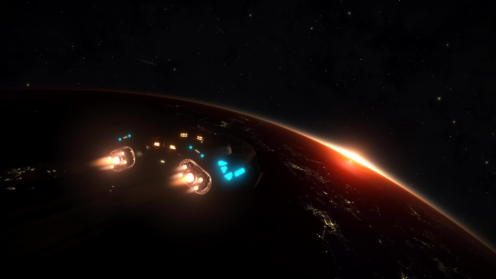 PC Spaceship Live Wallpaper