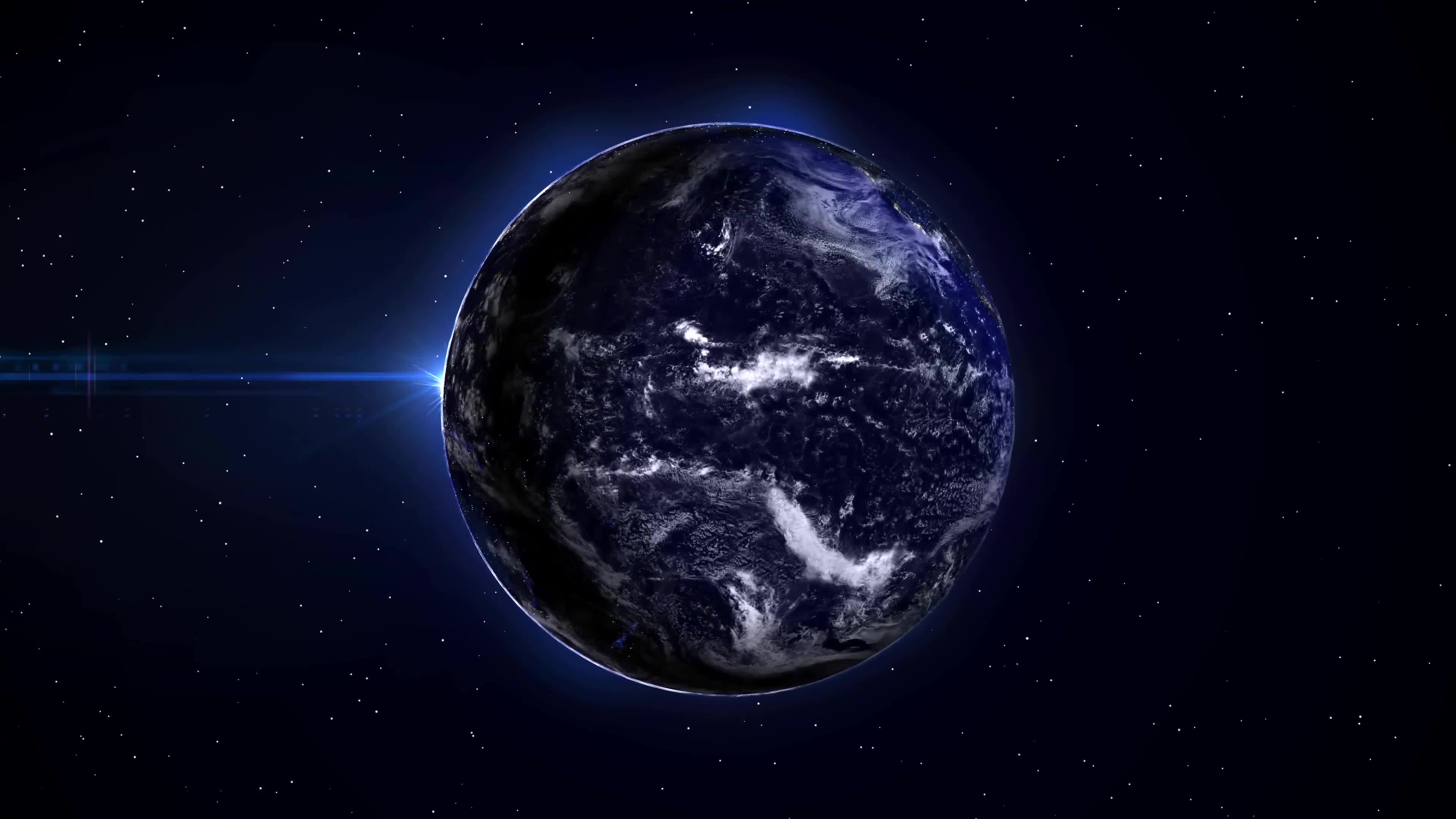 PC Spinning Earth Live Wallpaper