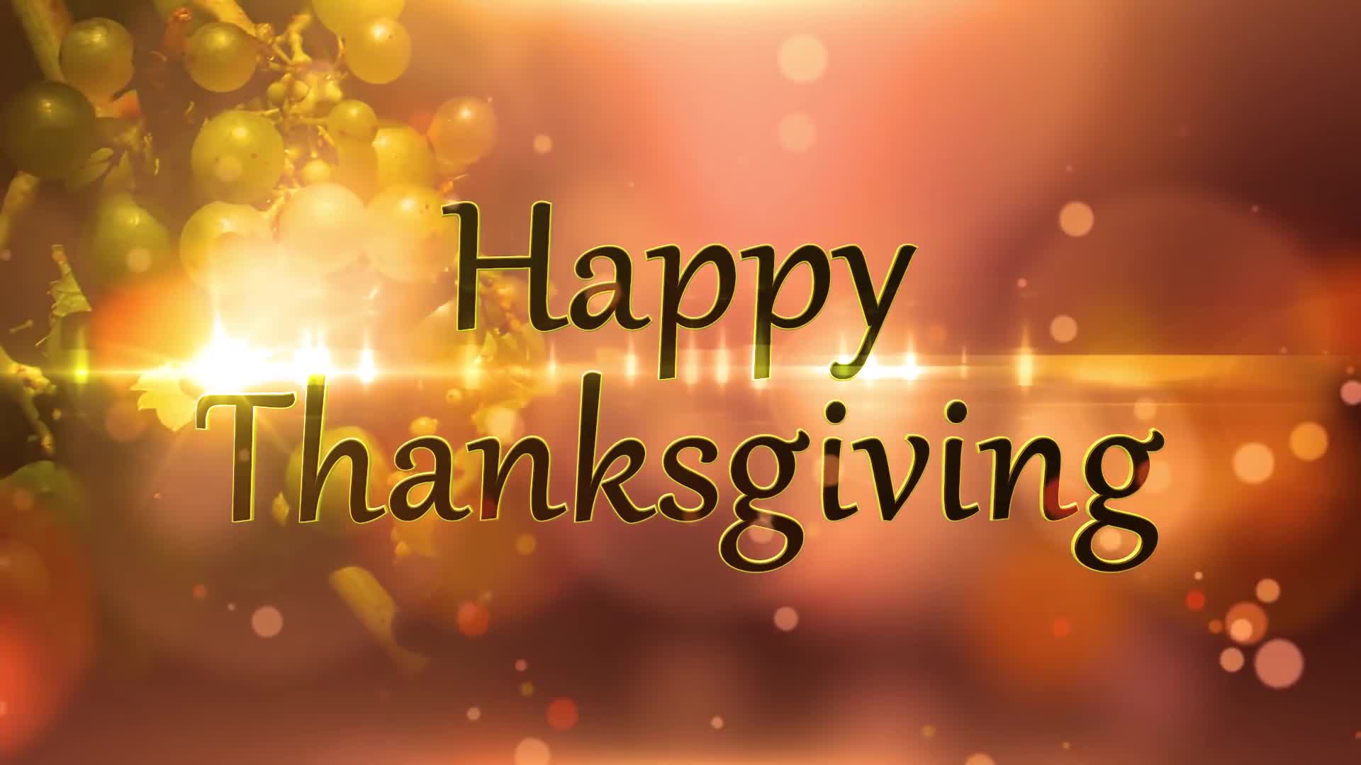 PC Thanksgiving Particles Live Wallpaper