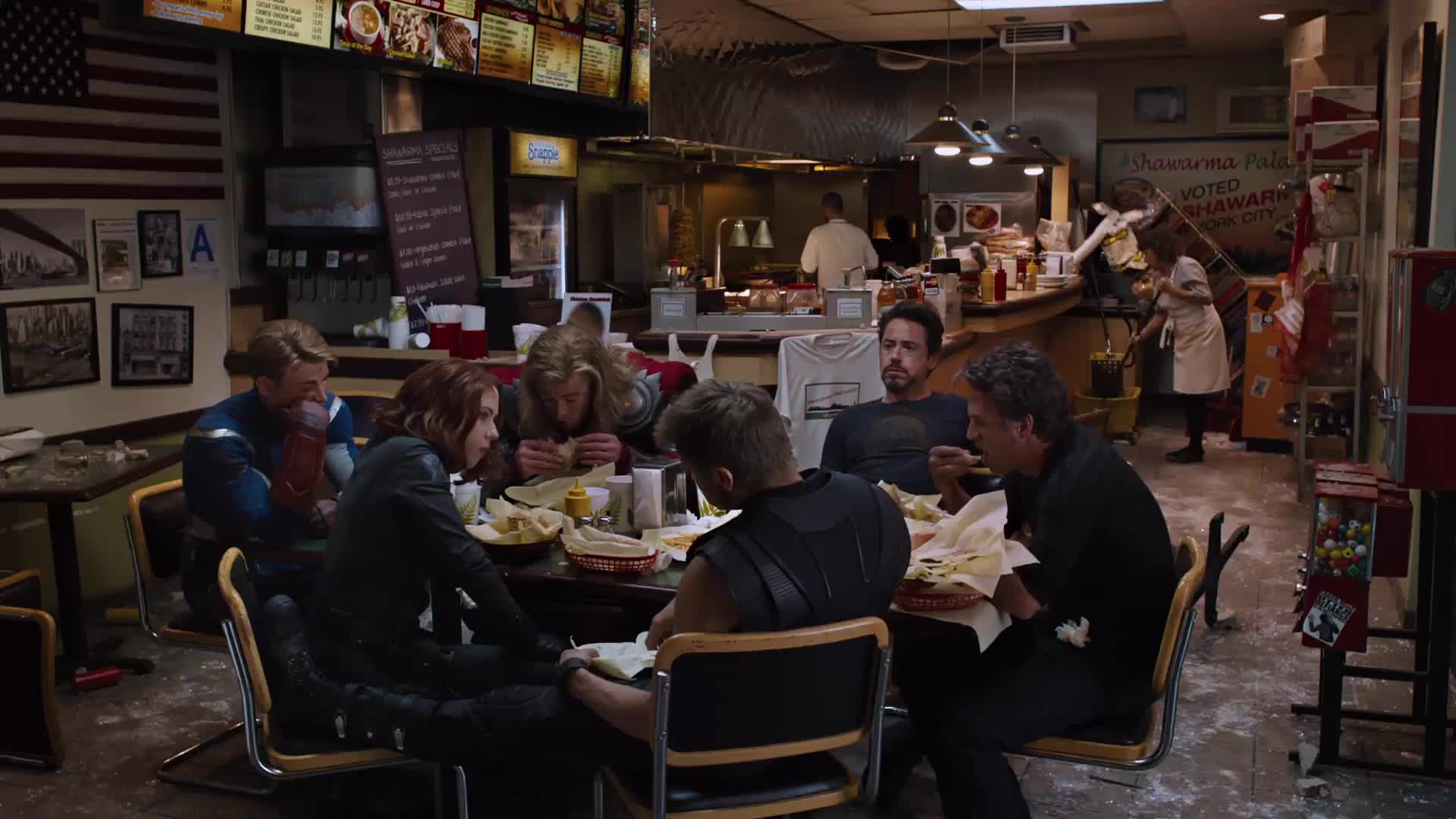 PC Avengers Taking A Break Live Wallpaper