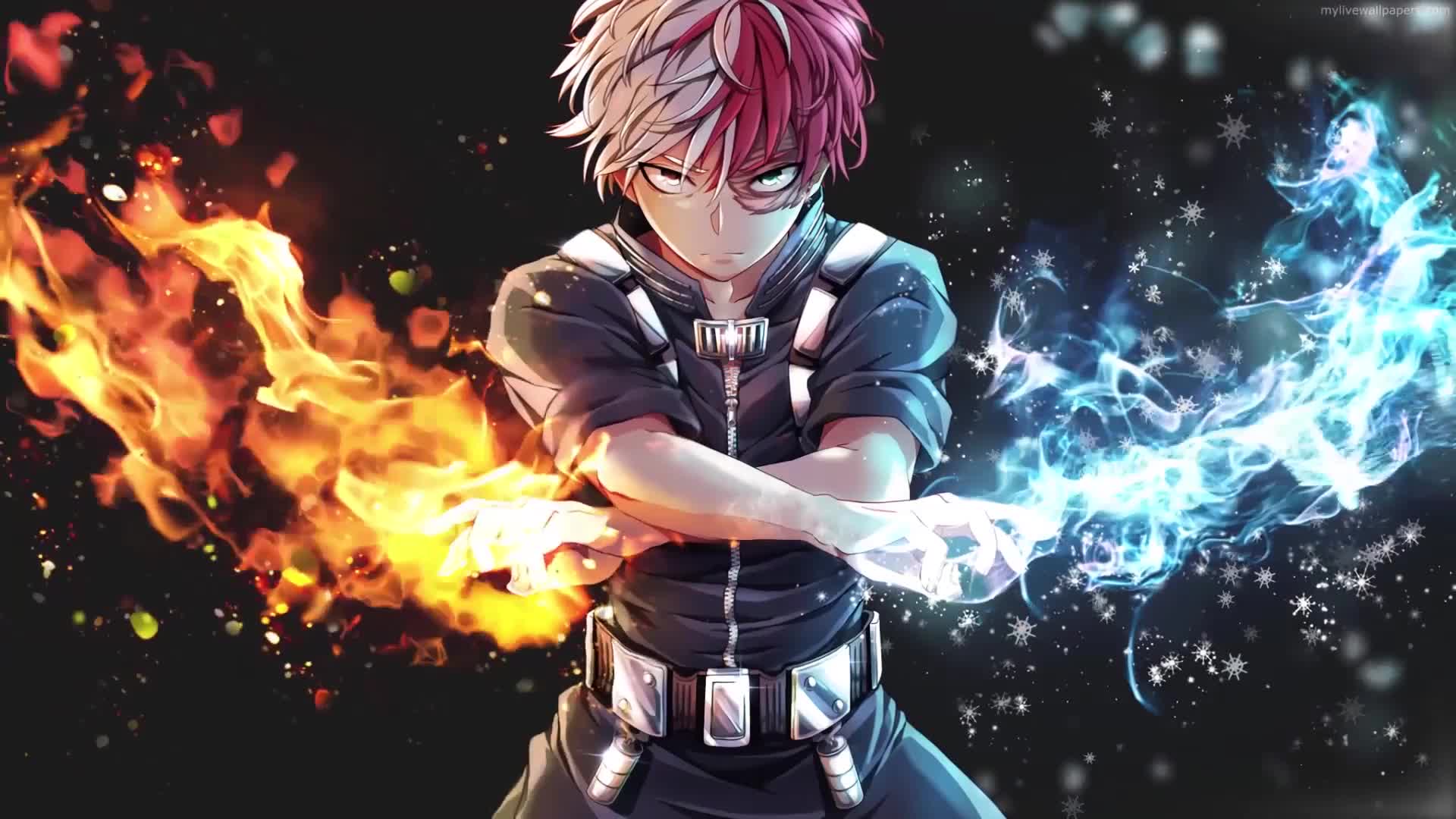 PC Shoto Todoroki Live Wallpaper