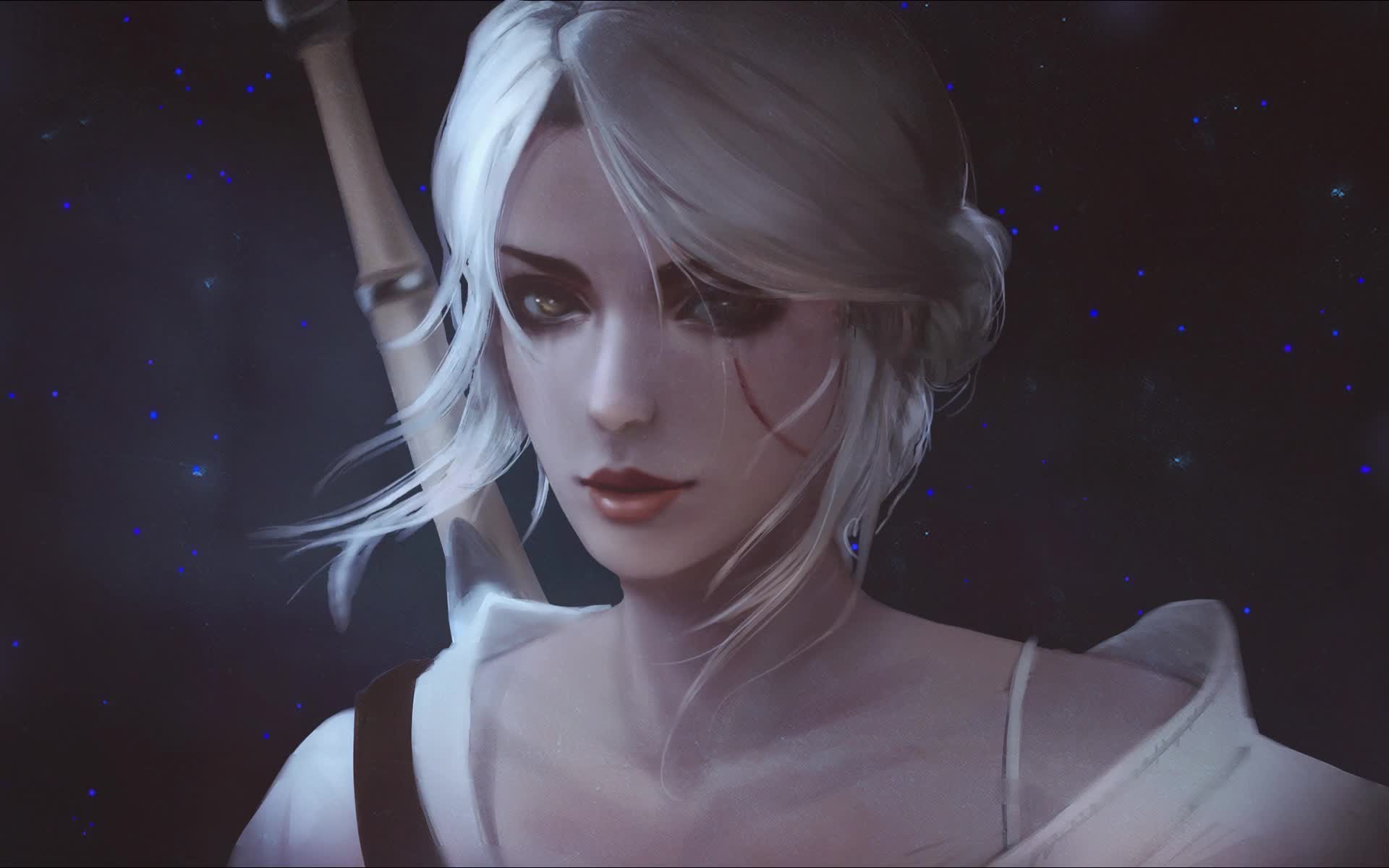 PC The Witcher Ciri Live Wallpaper