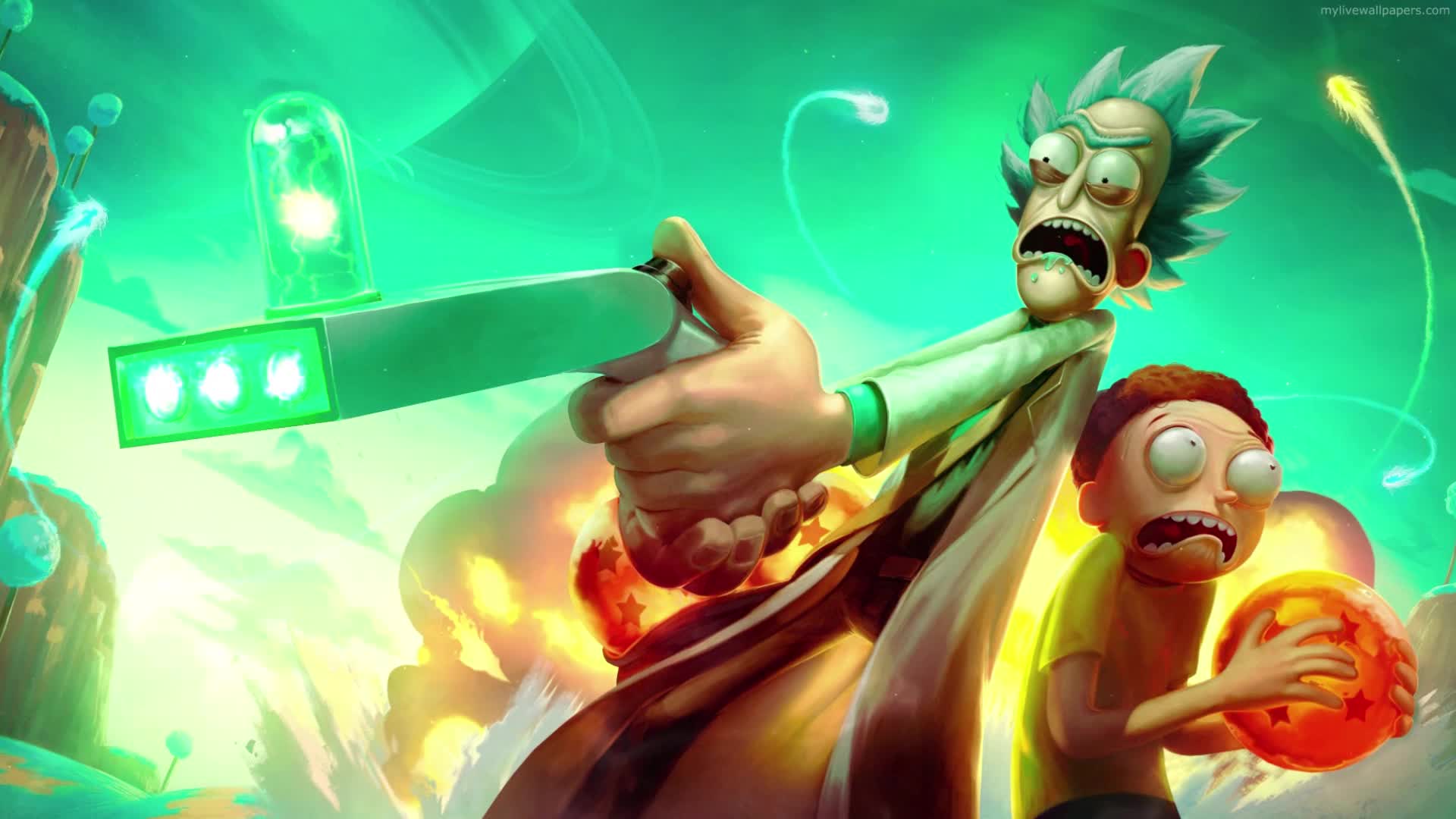 PC 20 Mins Adventure Morty Live Wallpaper