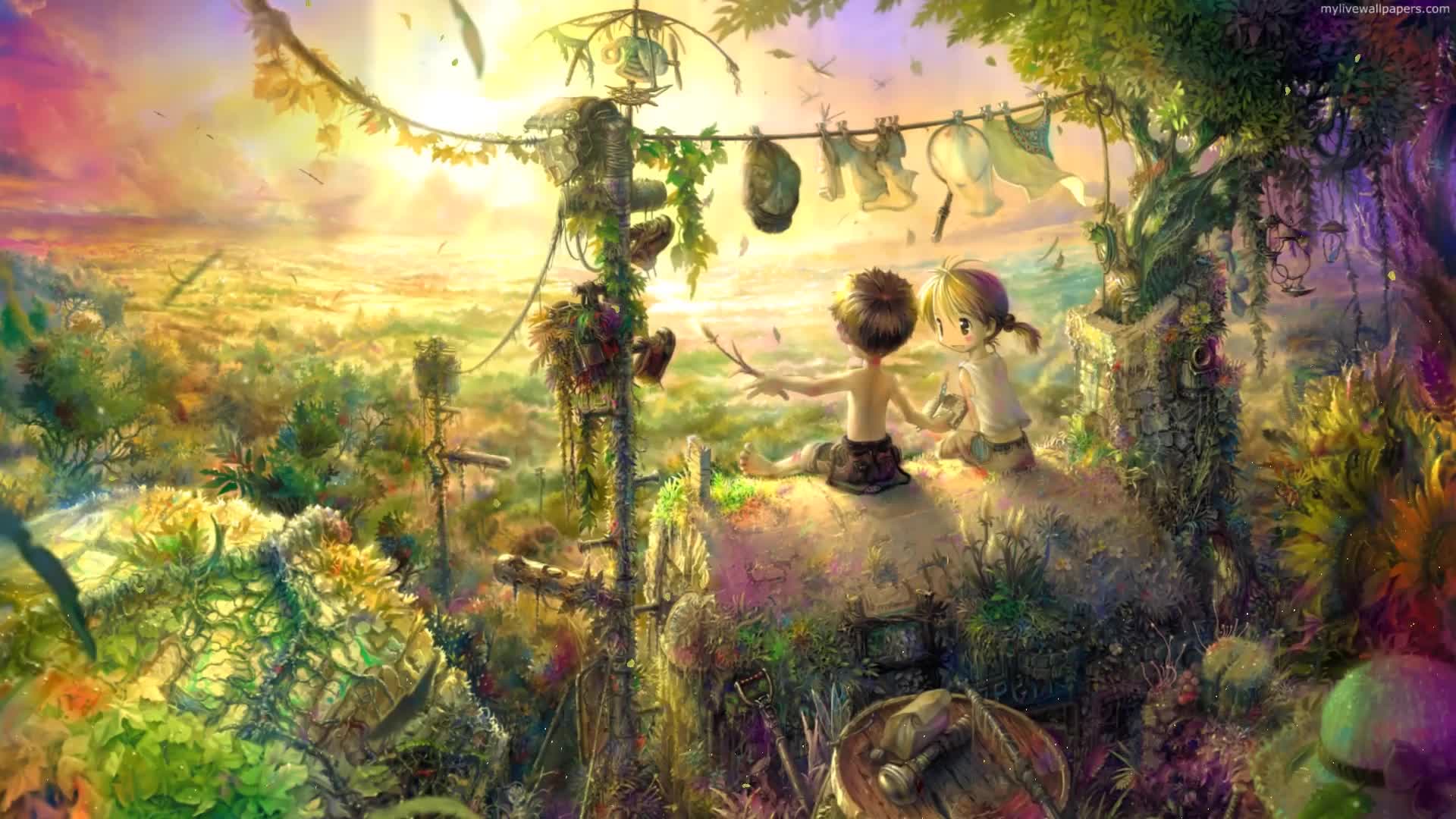 PC Childhood Friends Live Wallpaper