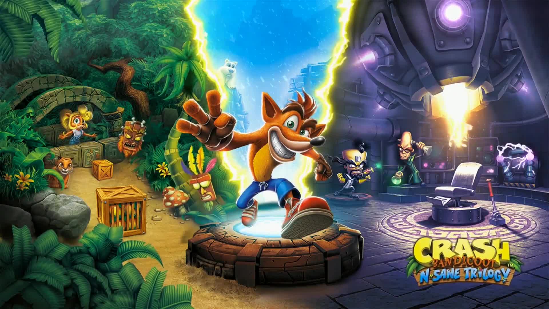 PC Crash Bandicoot Live Wallpaper live wallpaper