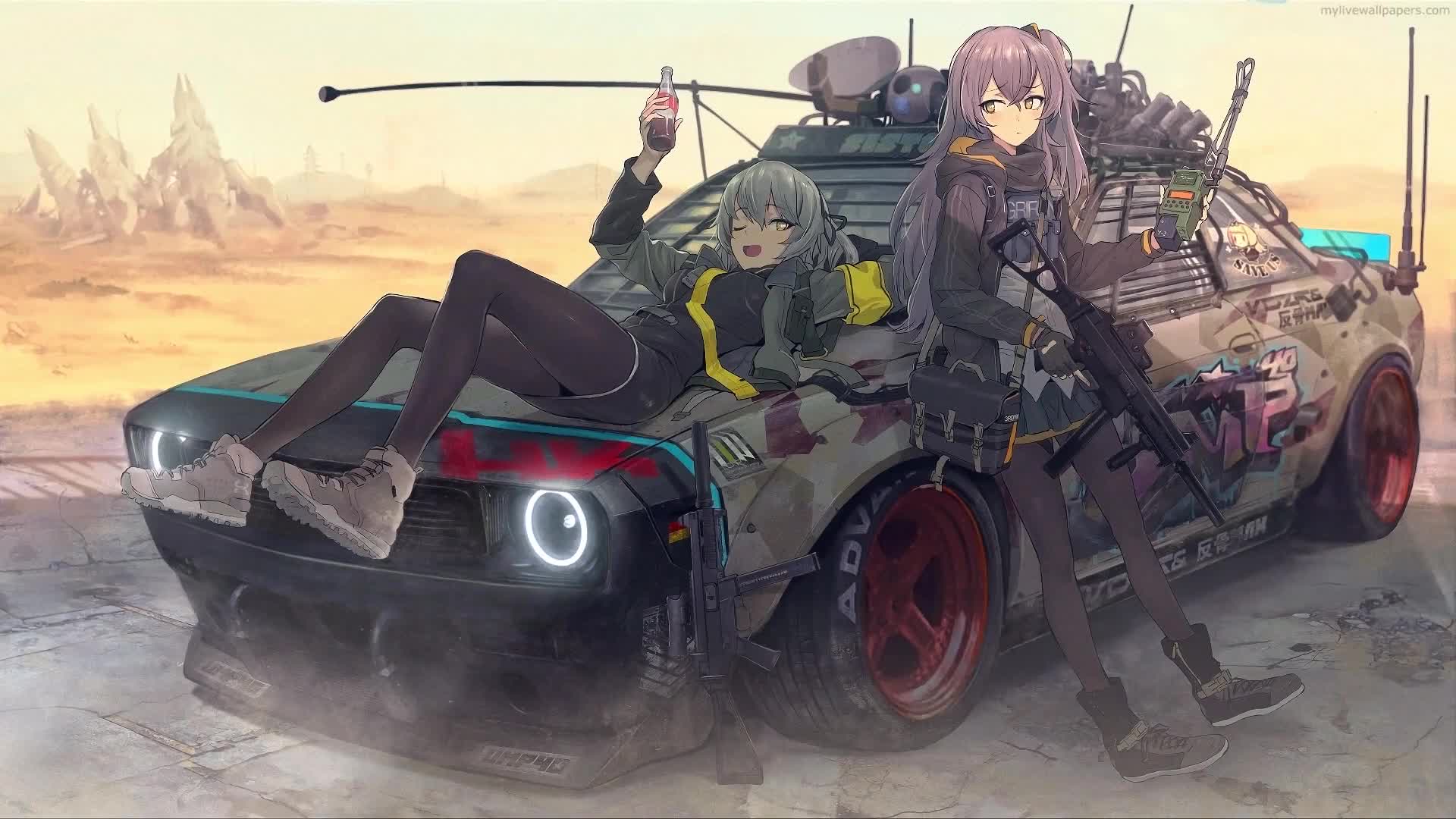 PC Deep Dive Girls Frontline Live Wallpaper