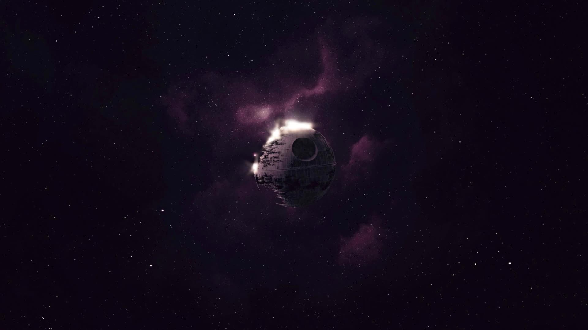 PC Destroyed Deathstar Live Wallpaper