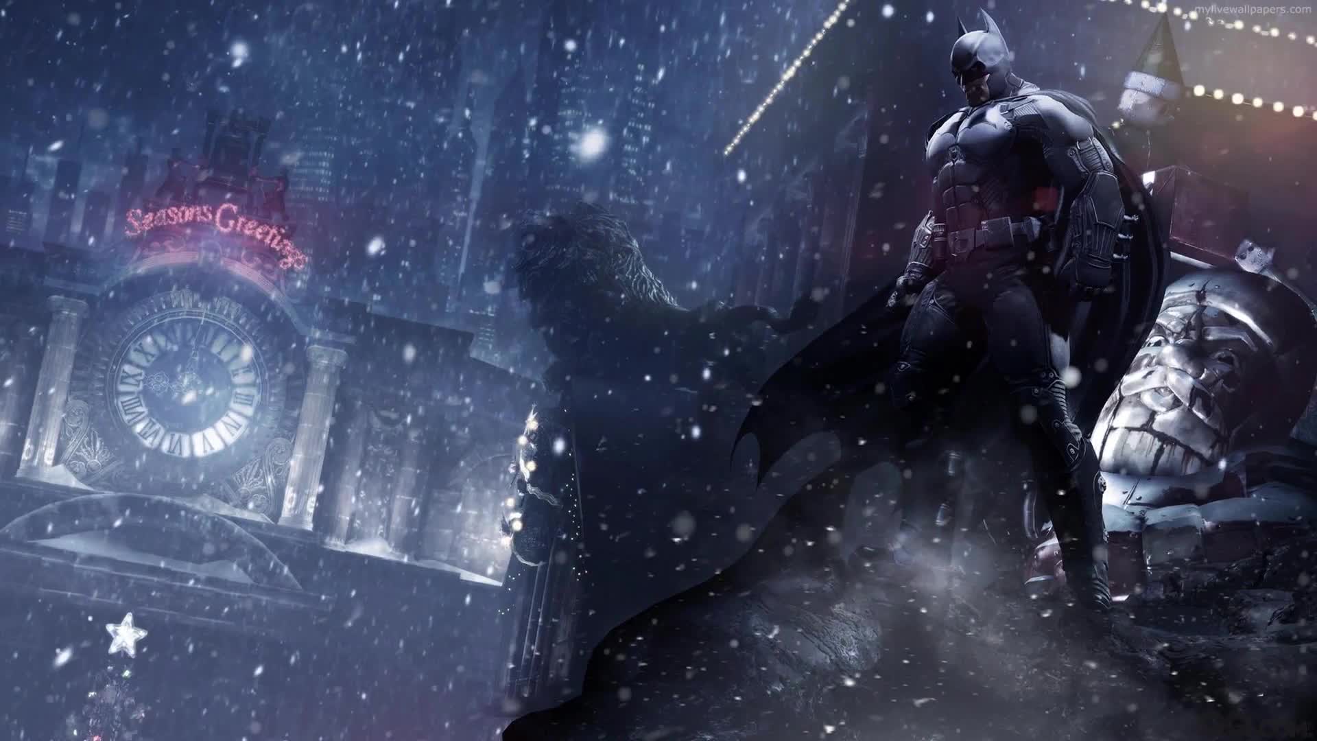 PC Gotham Snow Live Wallpaper