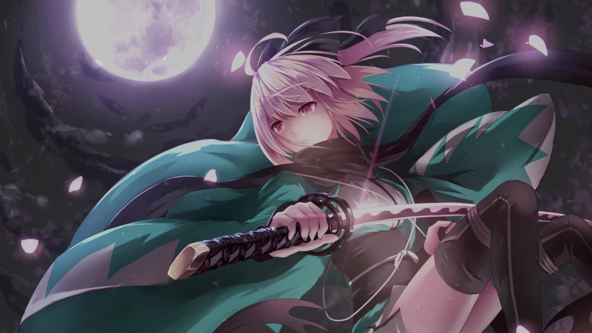 PC Moonlight Petals Live Wallpaper