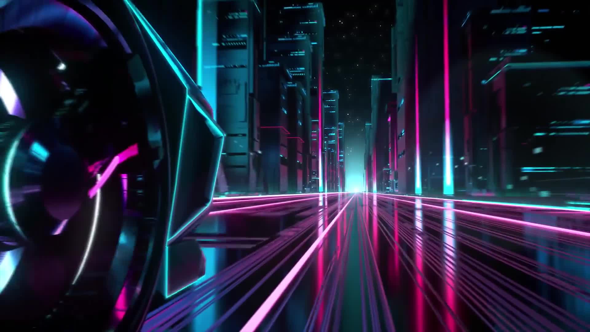 PC Neon City Live Wallpaper