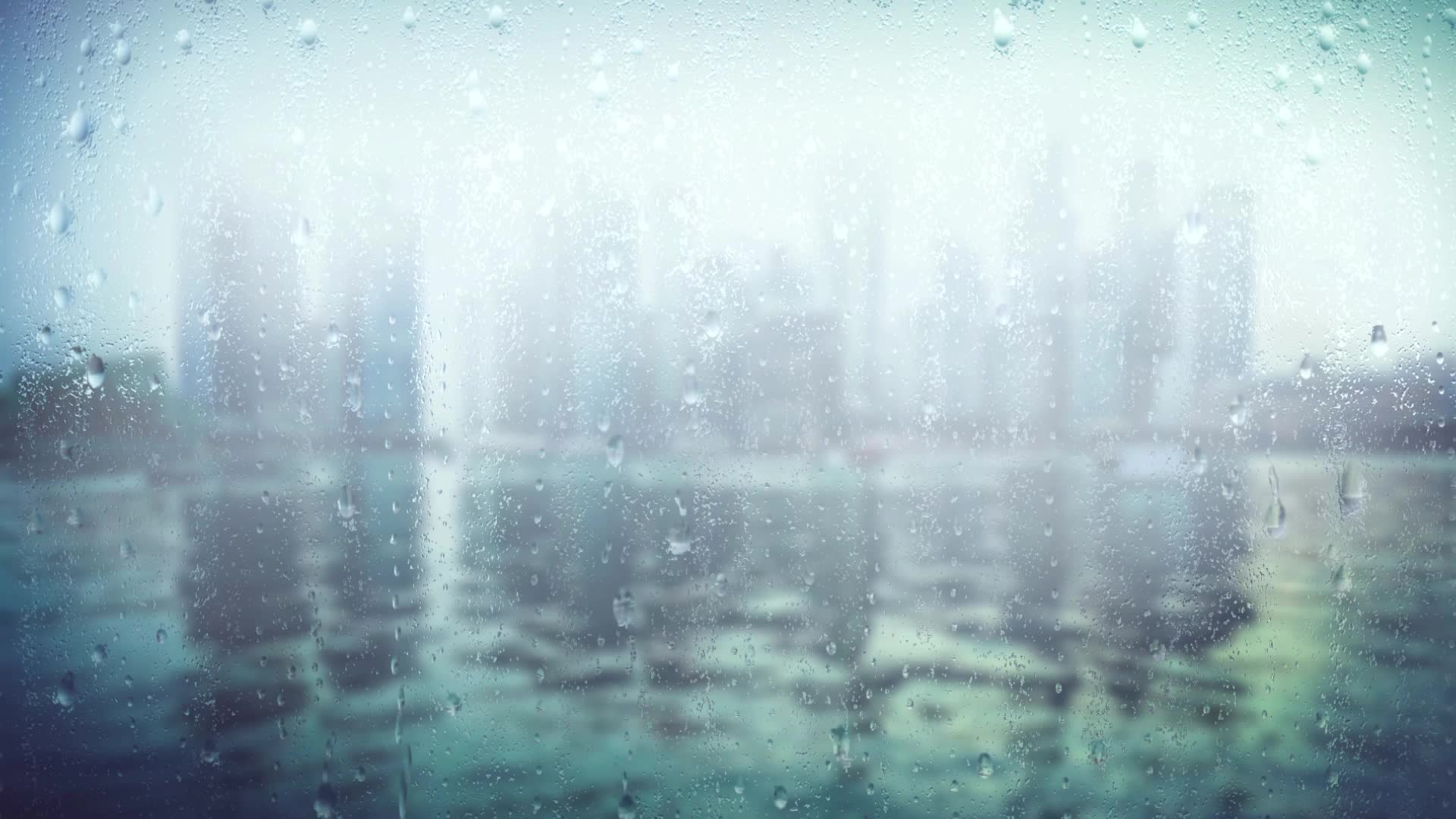 PC Raindrops On Window Live Wallpaper