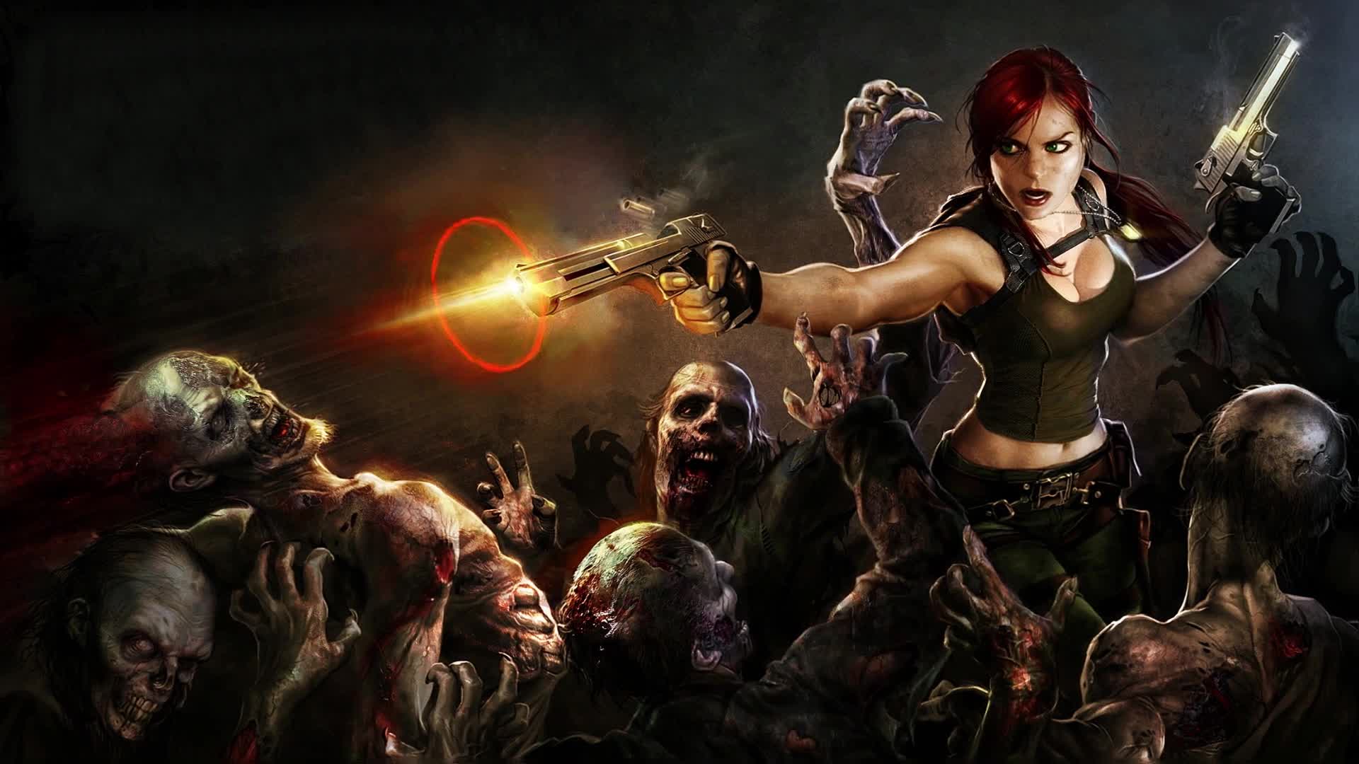 PC Zombie Hunter Live Wallpaper Free
