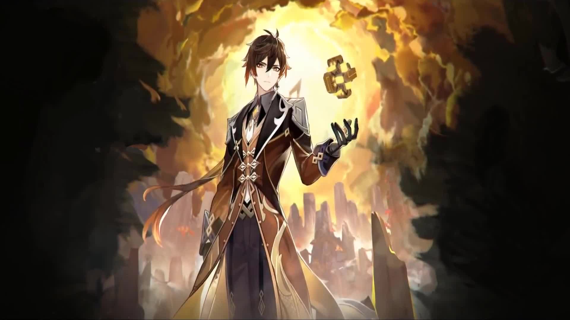 PC Zhongli Genshin Impact Live Wallpaper Free