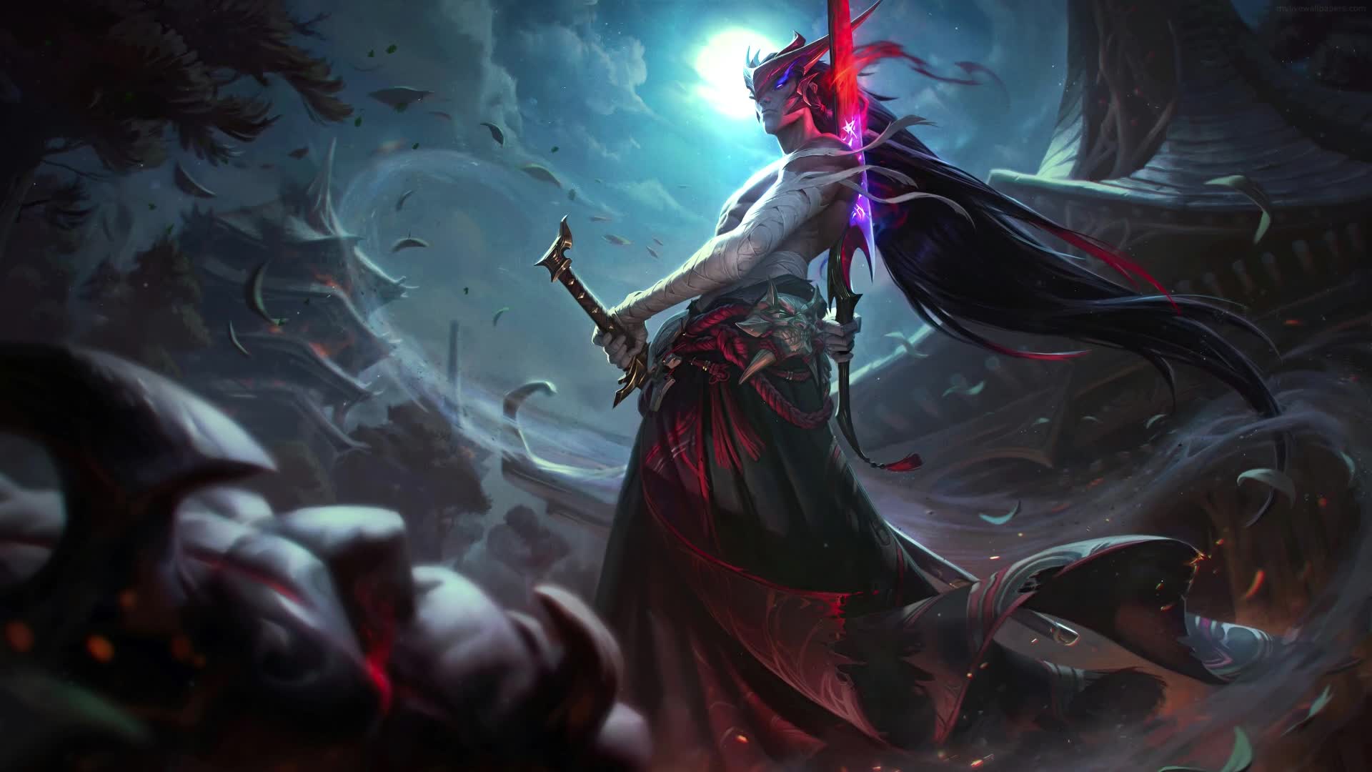 PC Yone LoL Live Wallpaper Free