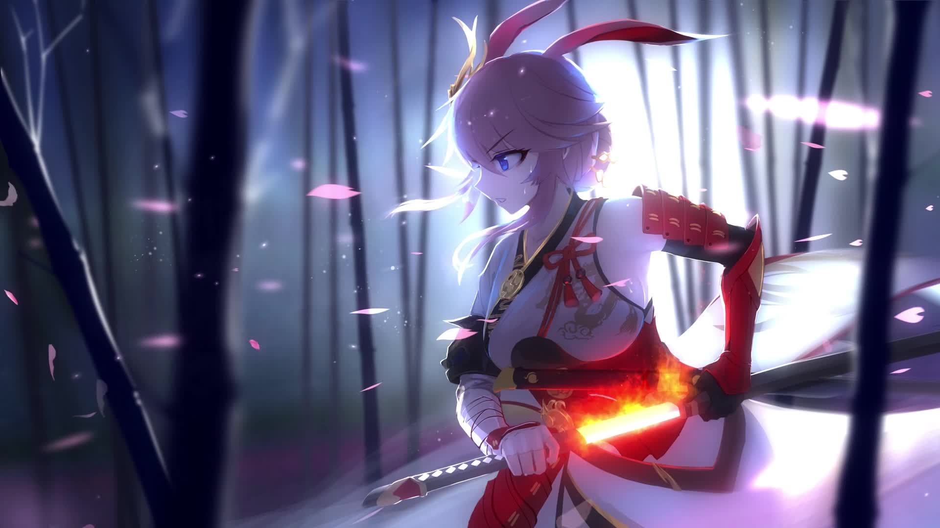 PC Yae Sakura Honkai Impact 3 Live Wallpaper Free
