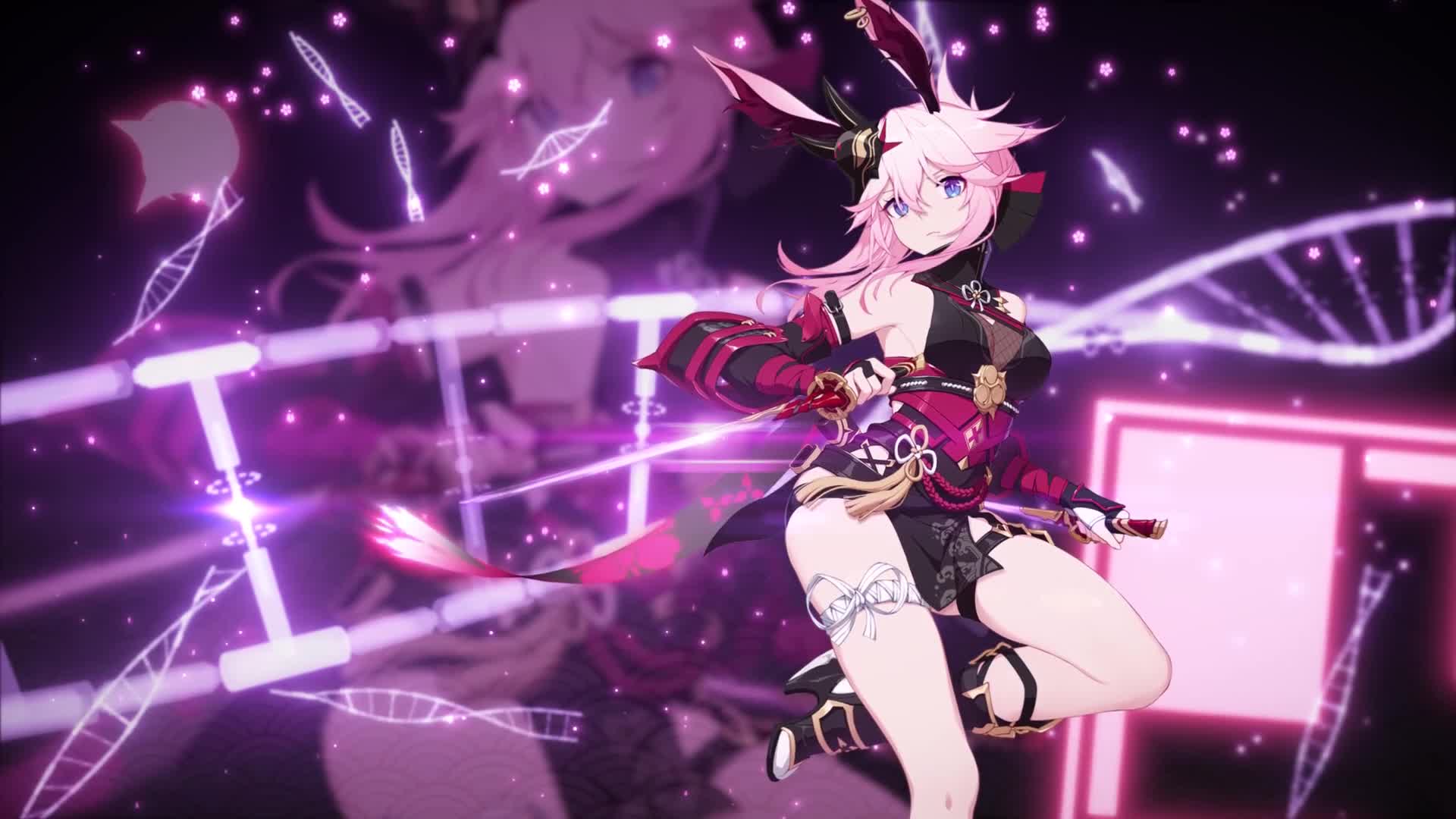 PC Yae Sakura Honkai Impact 3 1 Live Wallpaper Free