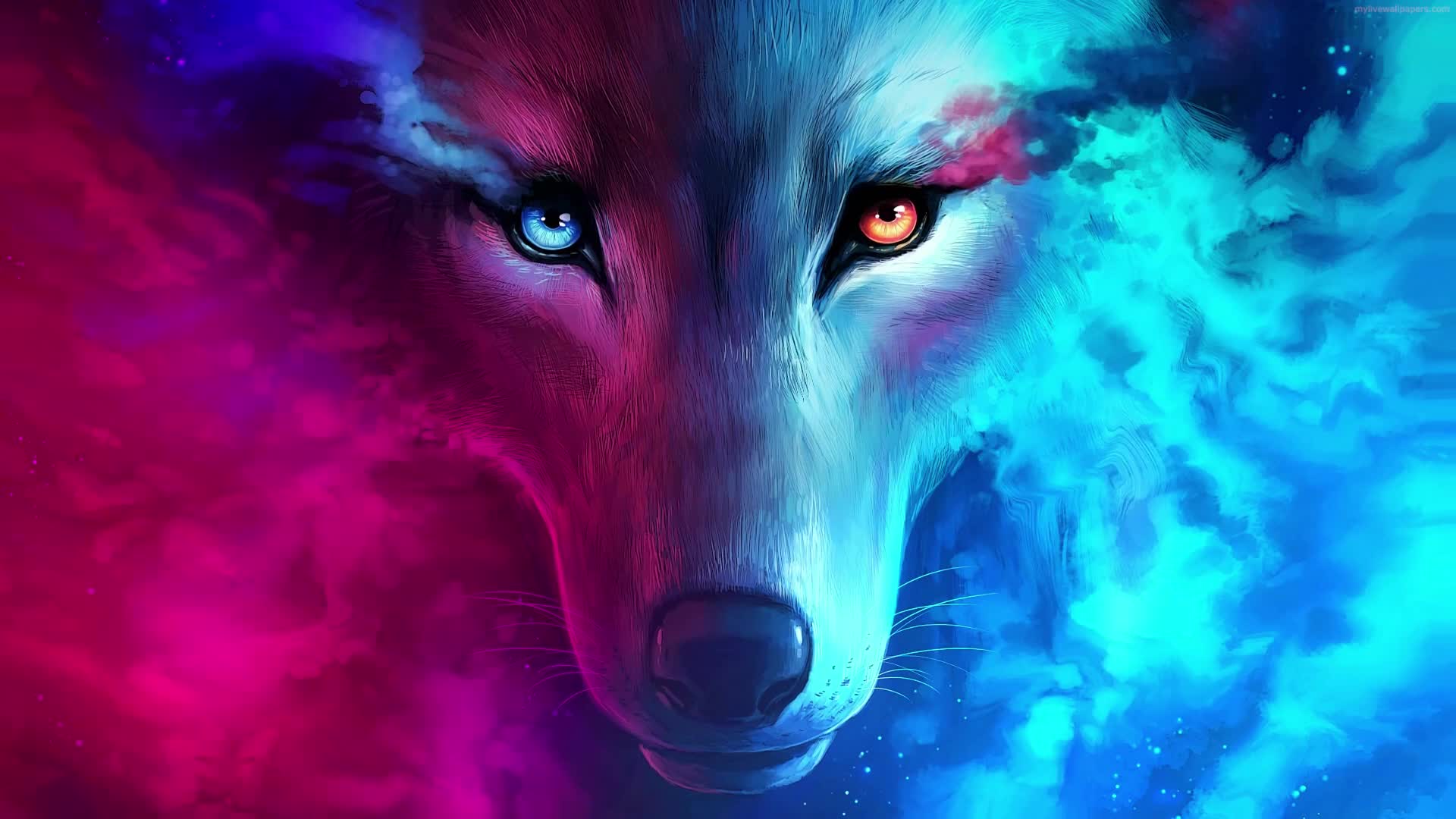 PC Wolf Eyes Live Wallpaper Free