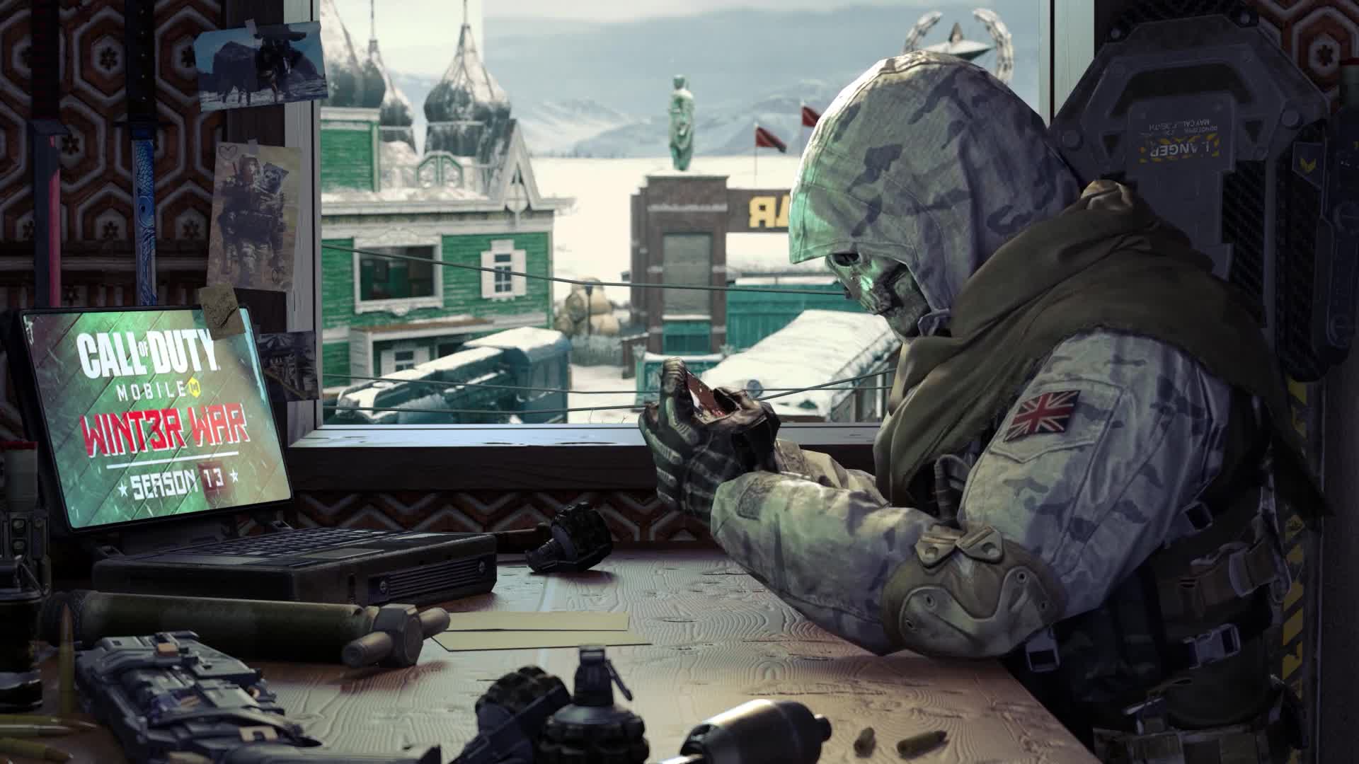 PC Winter War Call of Duty Mobile Live Wallpaper Free