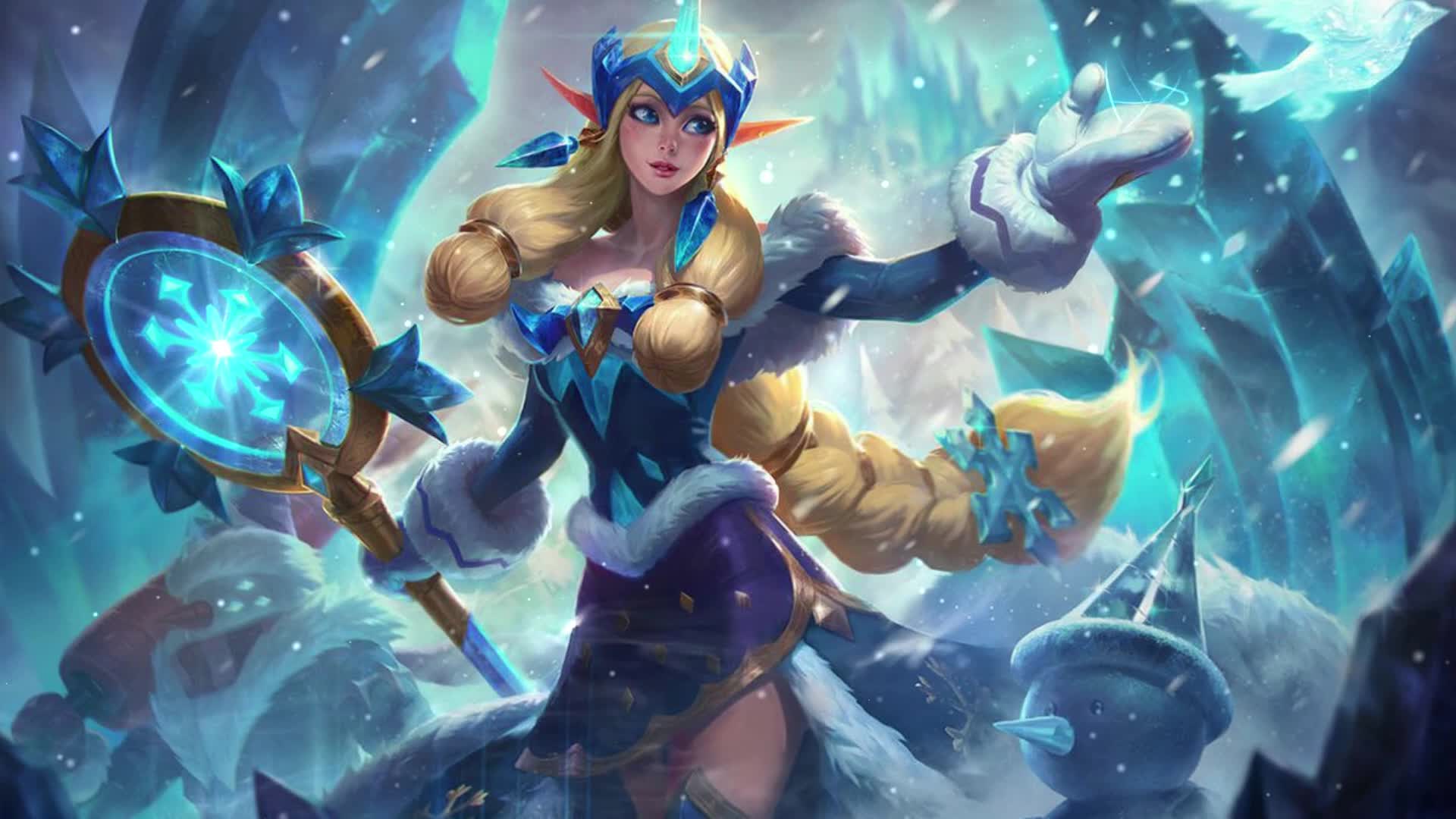 PC Winter Wonder Soraka LOL Live Wallpaper Free