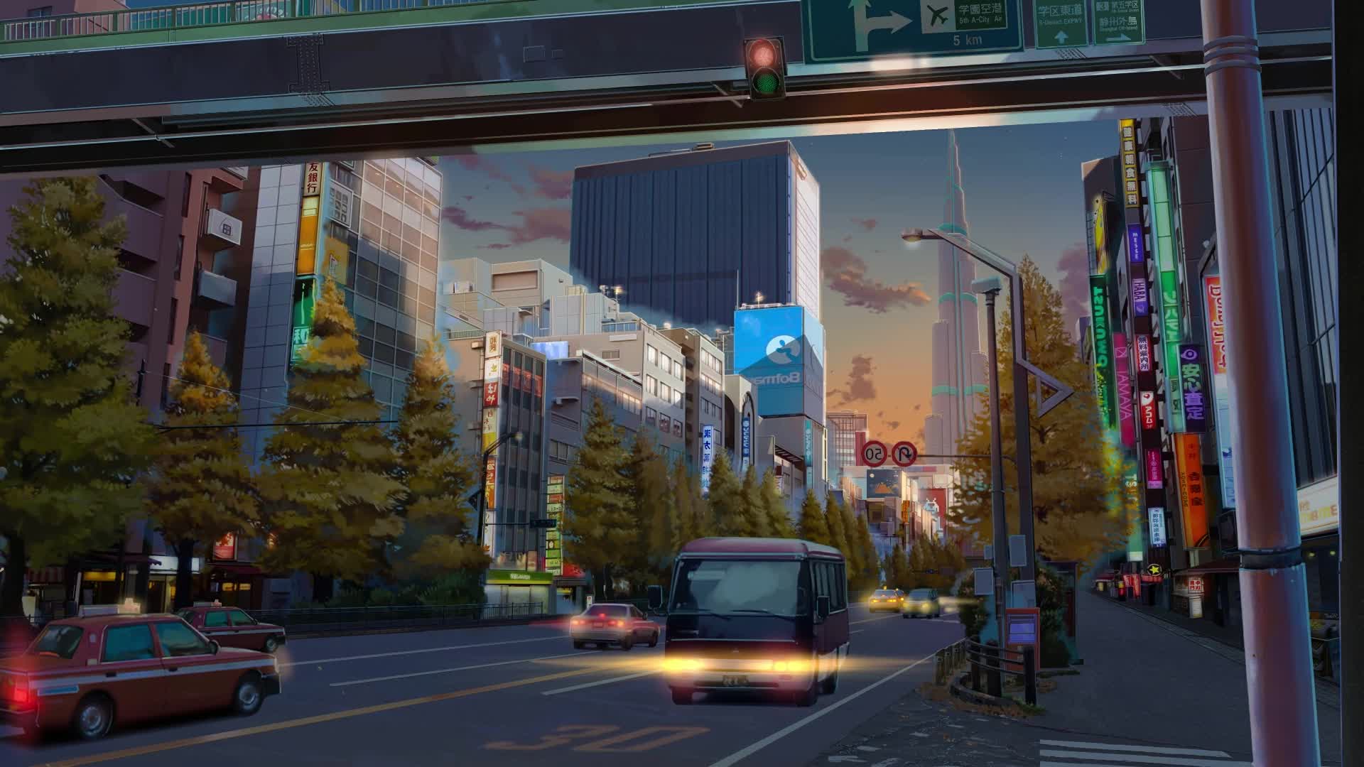 PC Windy Street Live Wallpaper Free