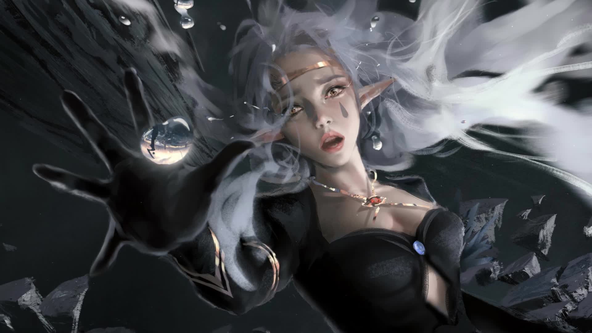 PC Falling Princess Live Wallpaper Free