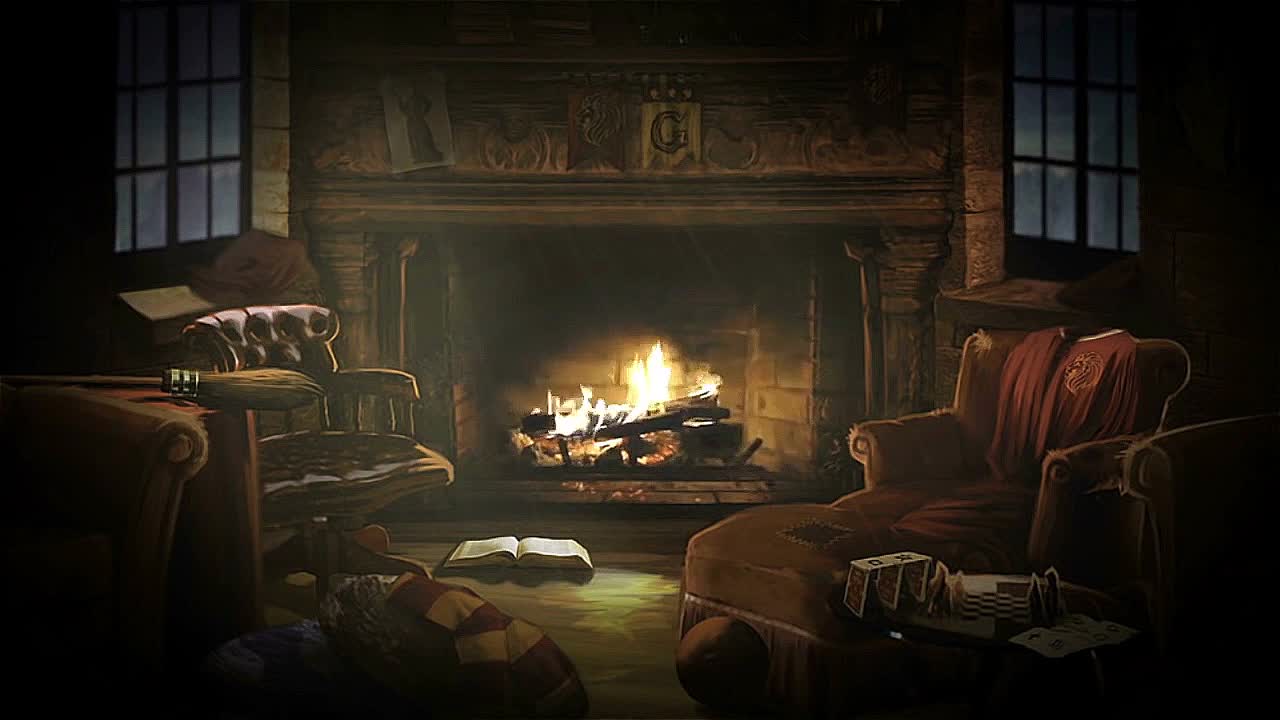 PC Gryffindor Common Room Harry Potter Live Wallpaper Free