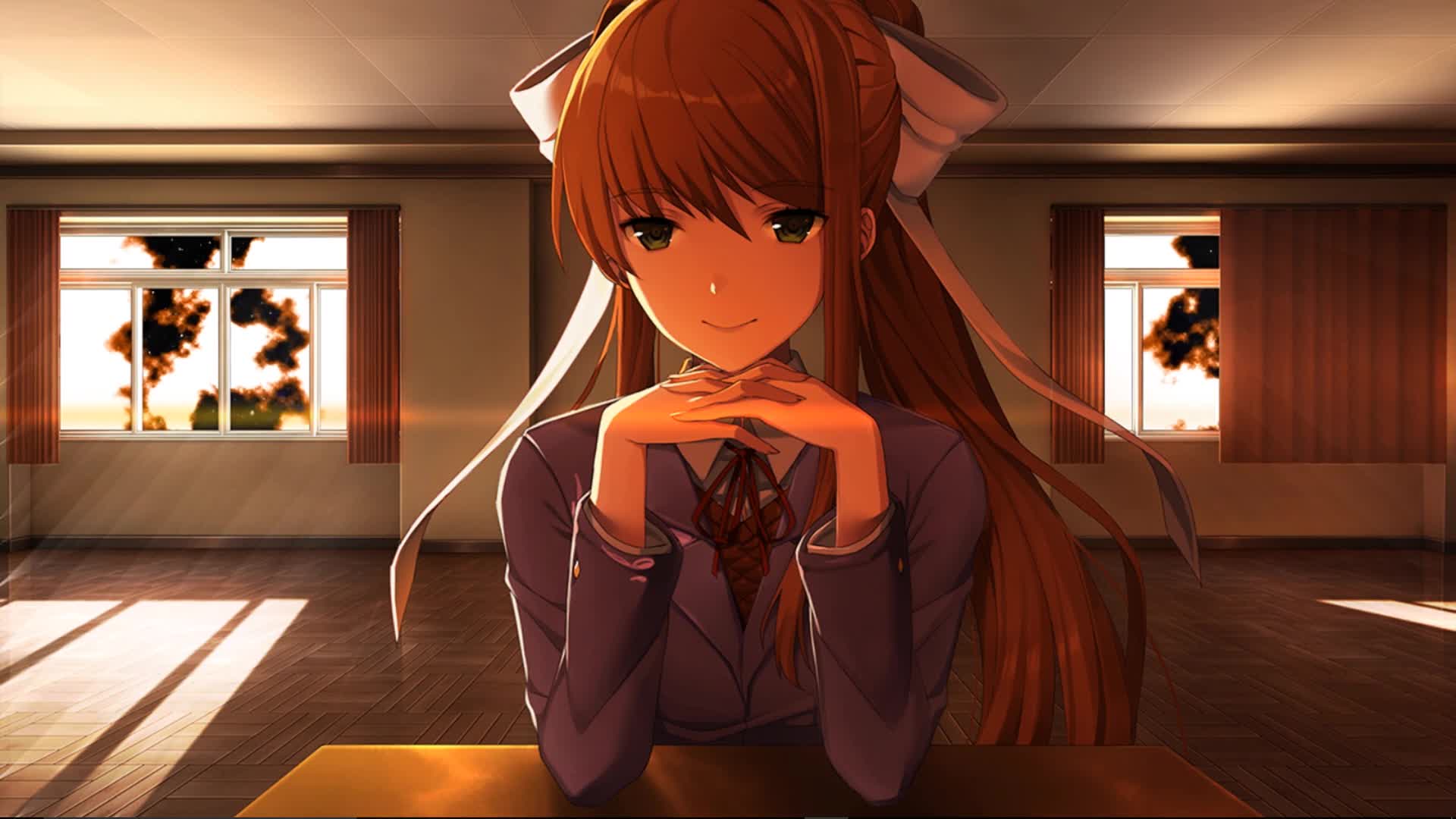 PC Monika Live Wallpaper Free