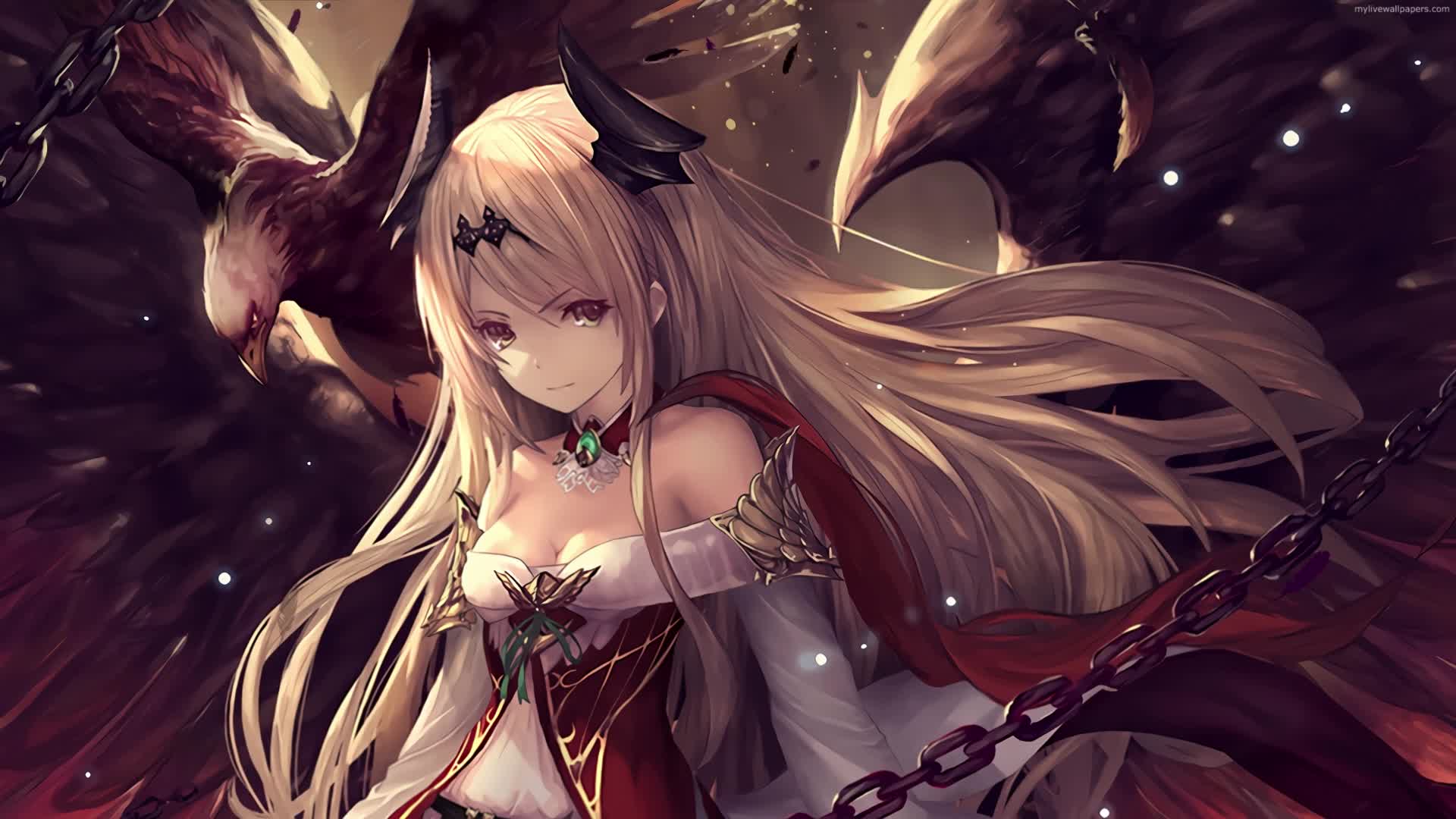 PC Dark Angel Olivia Rage of Bahamut Live Wallpaper Free