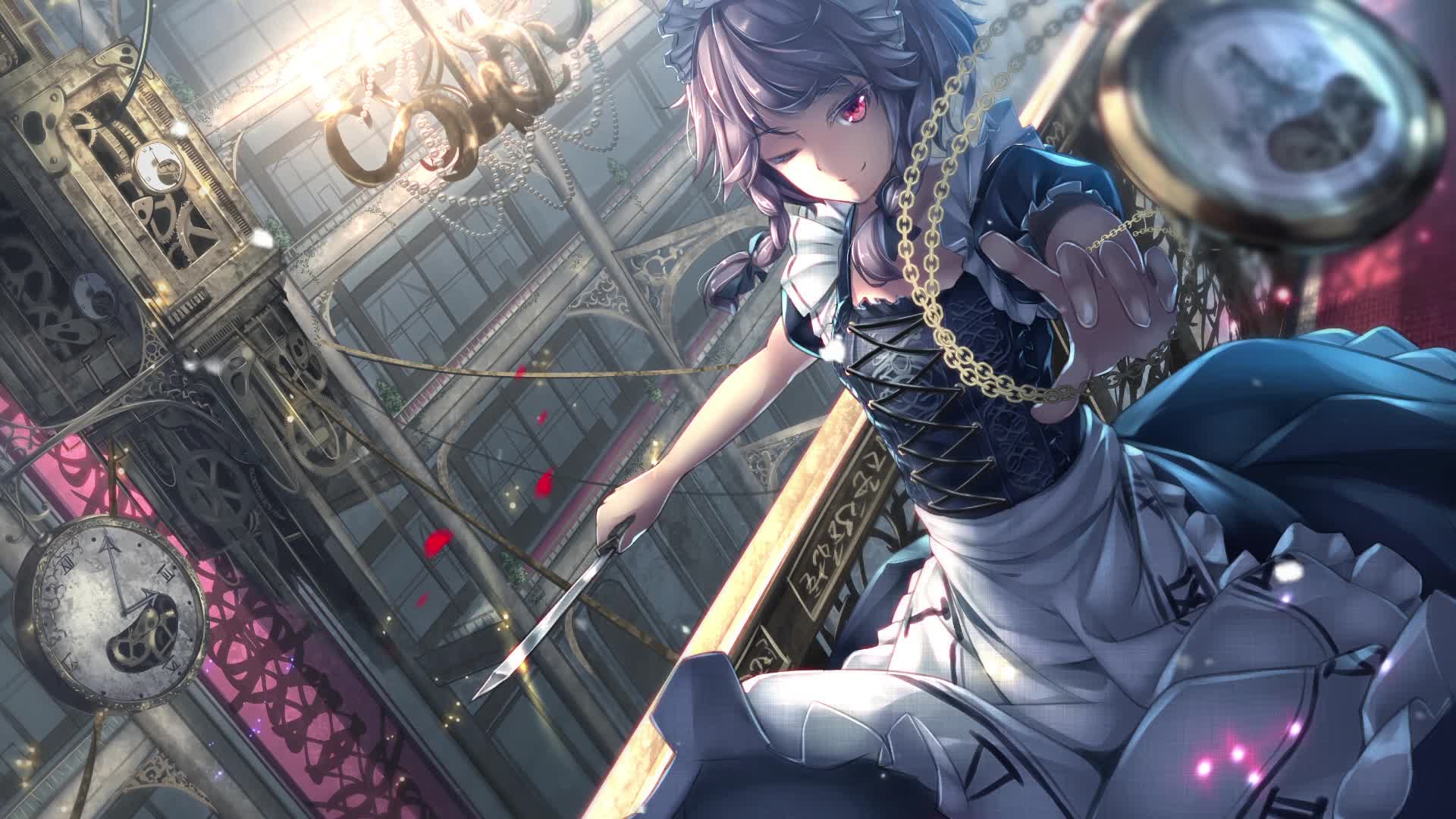 PC Sakuya Izayoi Live Wallpaper Free live wallpaper