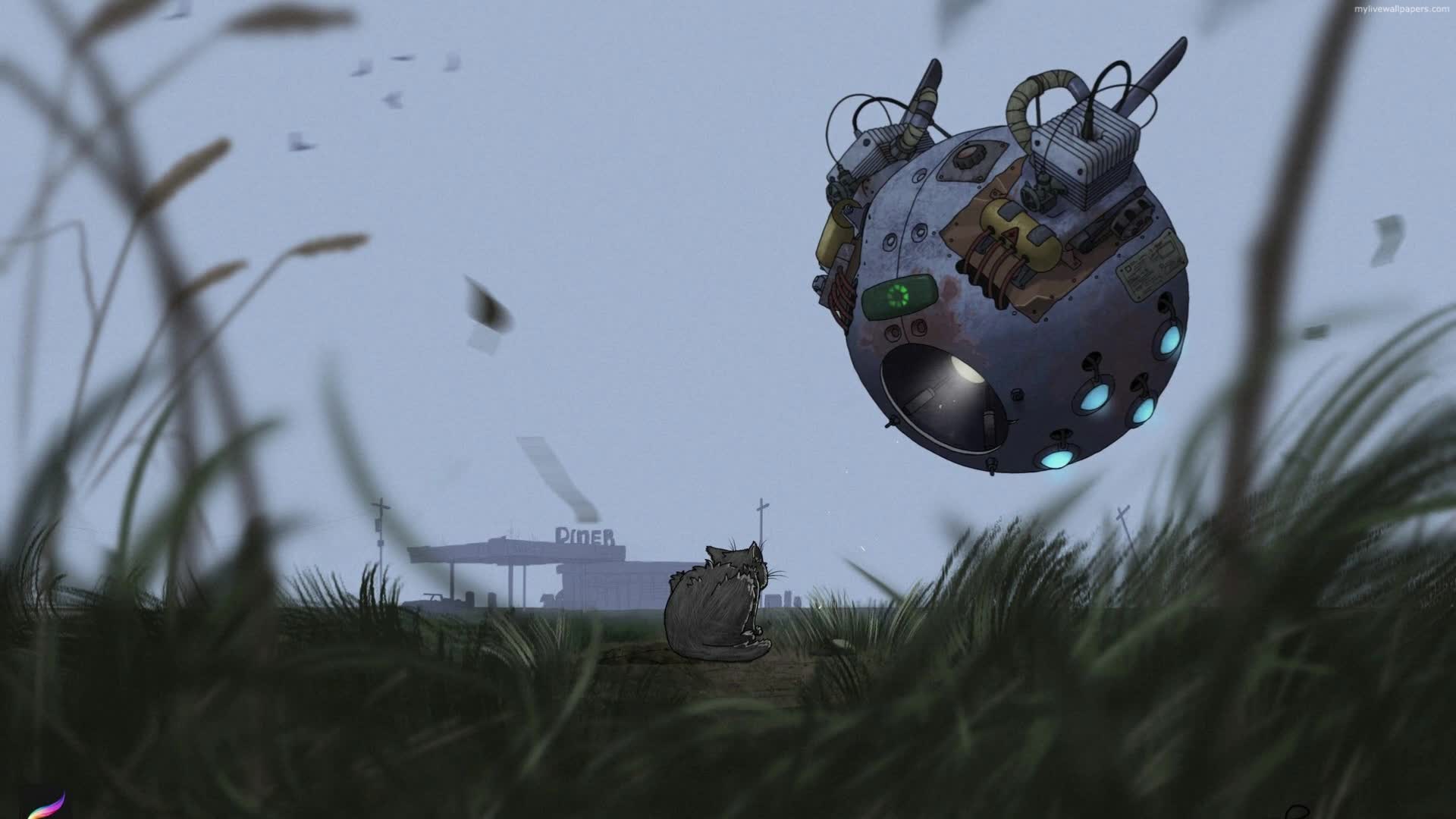 PC Scanning Live Wallpaper Free live wallpaper