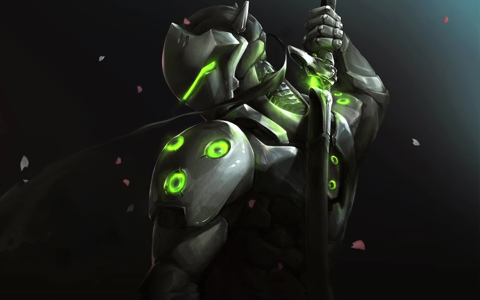 PC Genji Pink Petals Live Wallpaper Free