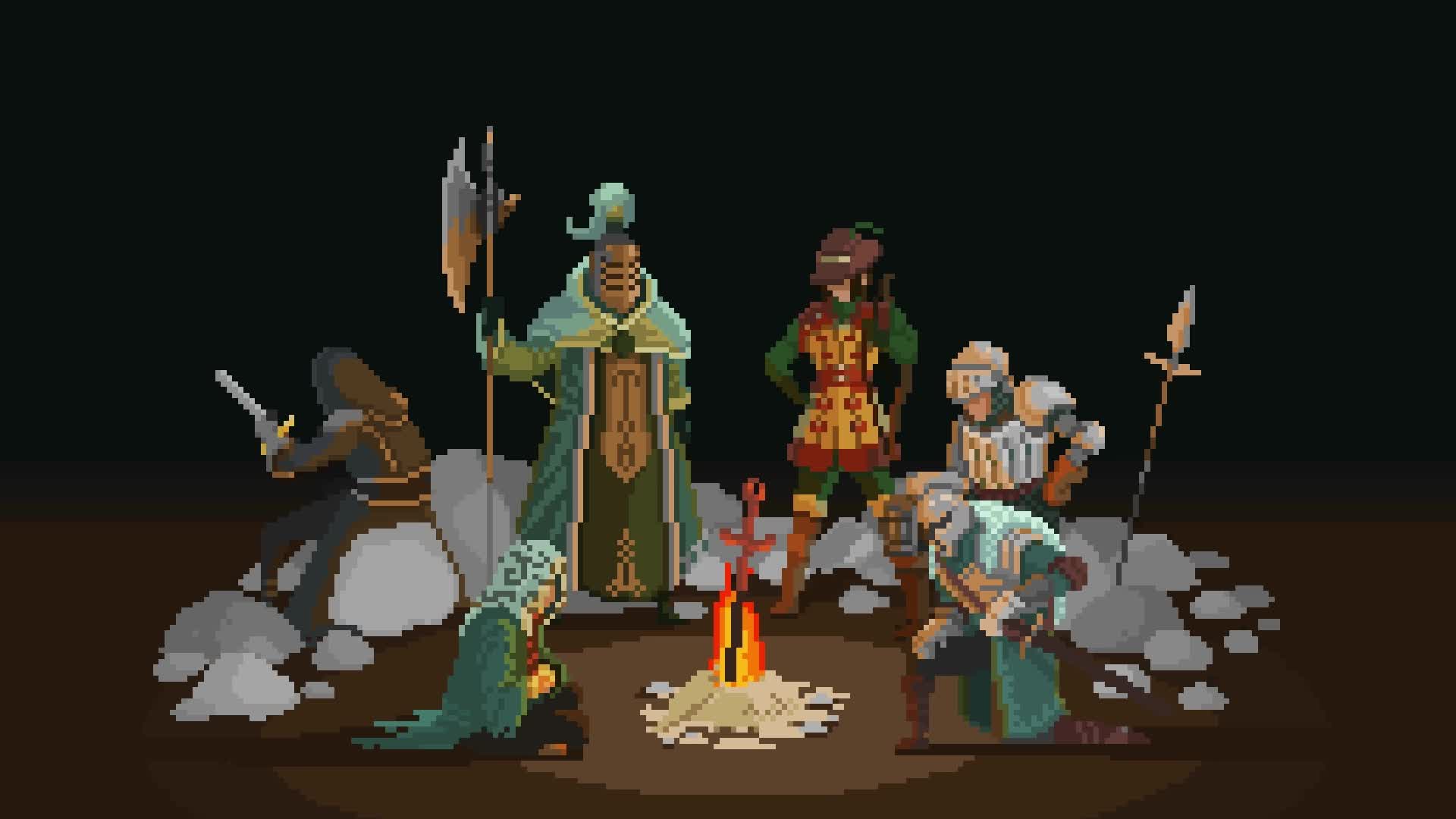 PC Pixel Dark Souls Live Wallpaper Free