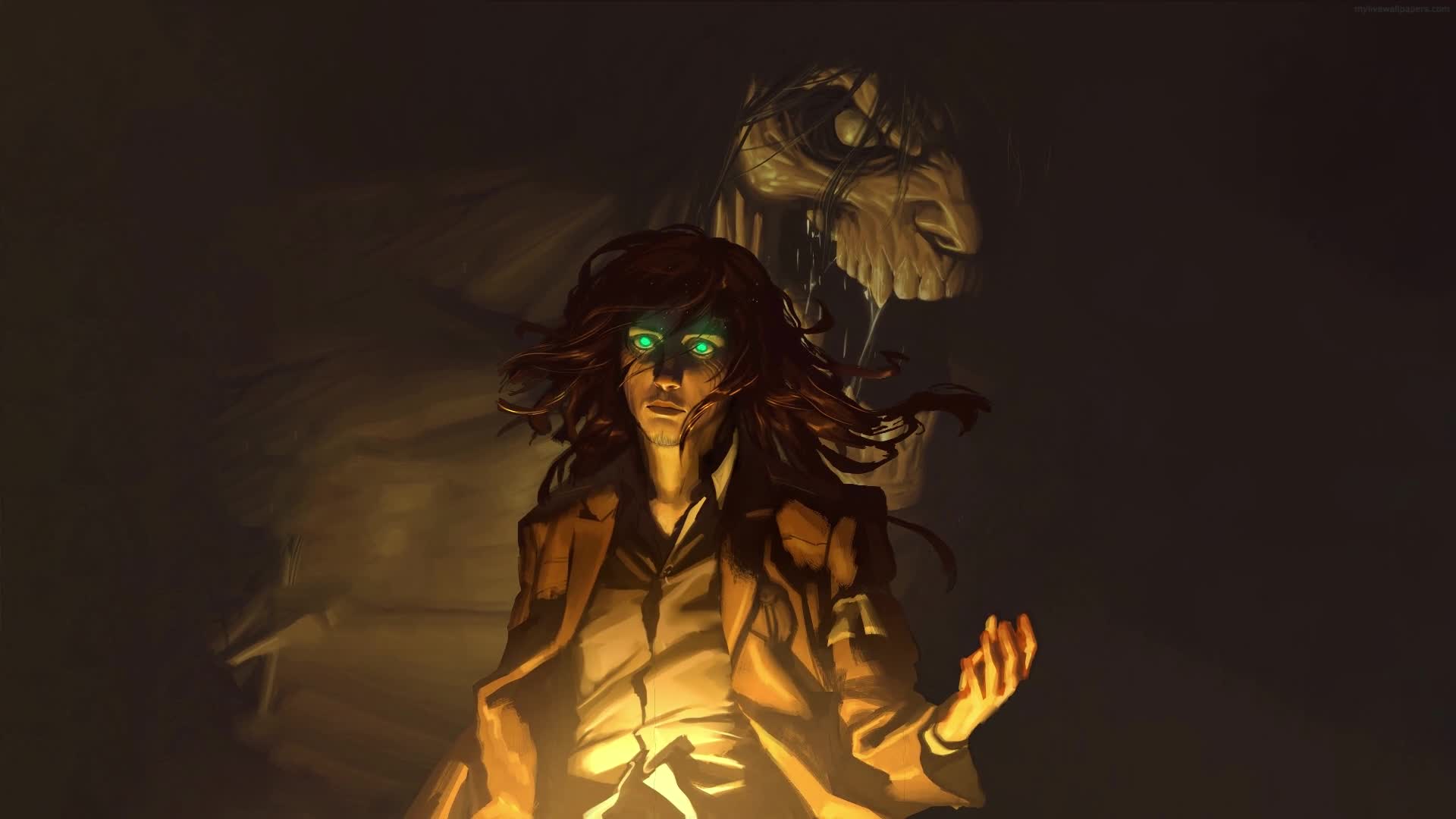 PC Eren Yeager 1 Live Wallpaper Free