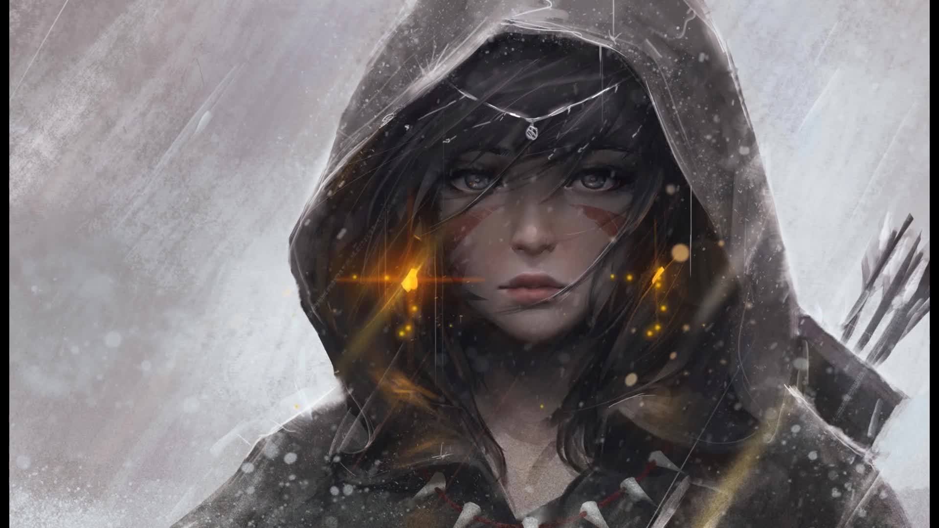 PC Hooded Princess Live Wallpaper Free