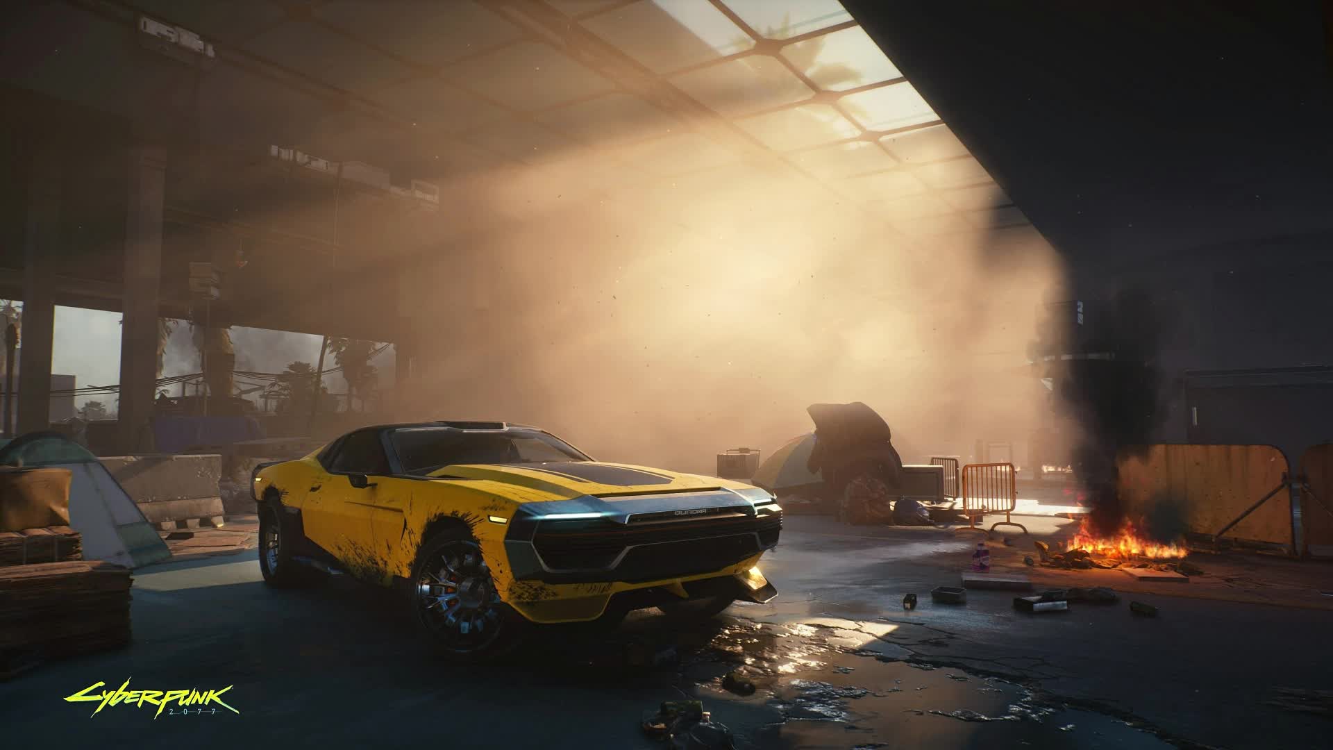 PC Cyberpunk 2077 Car 1 Live Wallpaper Free