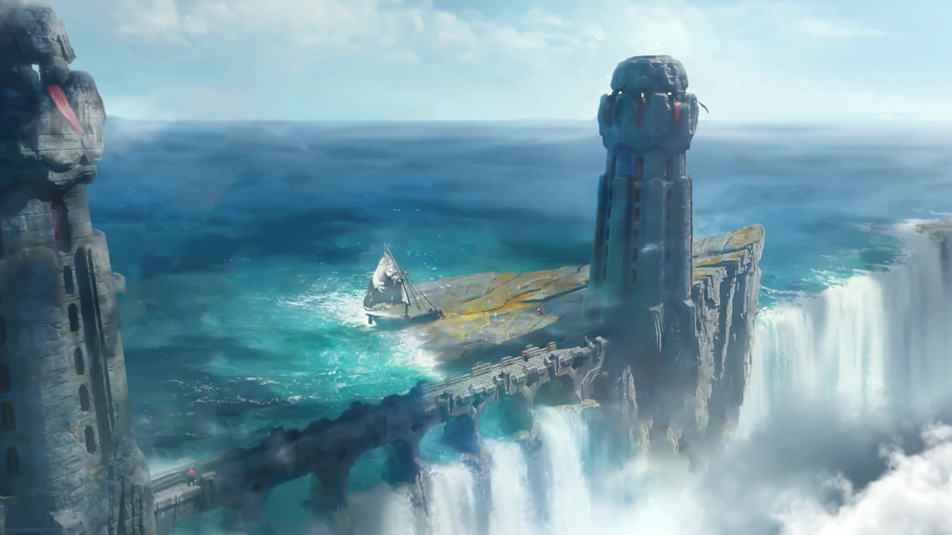 PC Stranded Ship Live Wallpaper Free