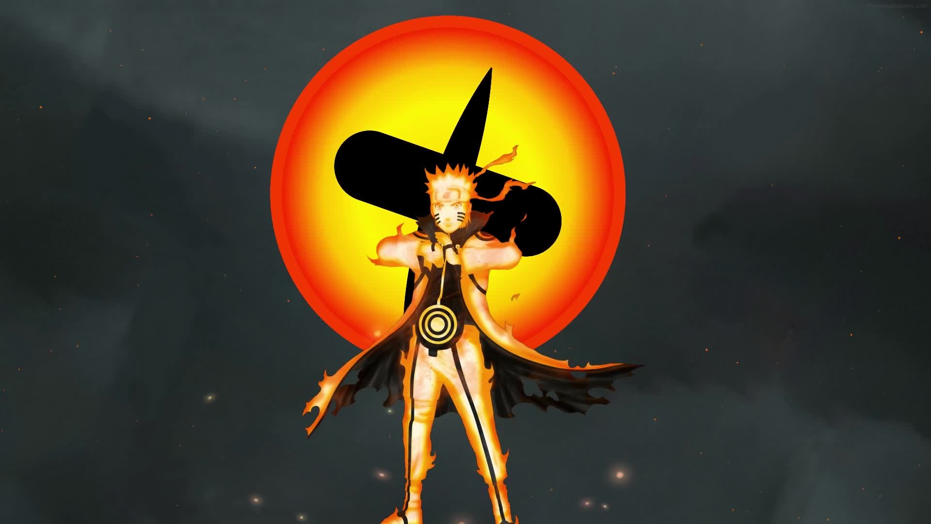 PC Naruto Flames Live Wallpaper Free